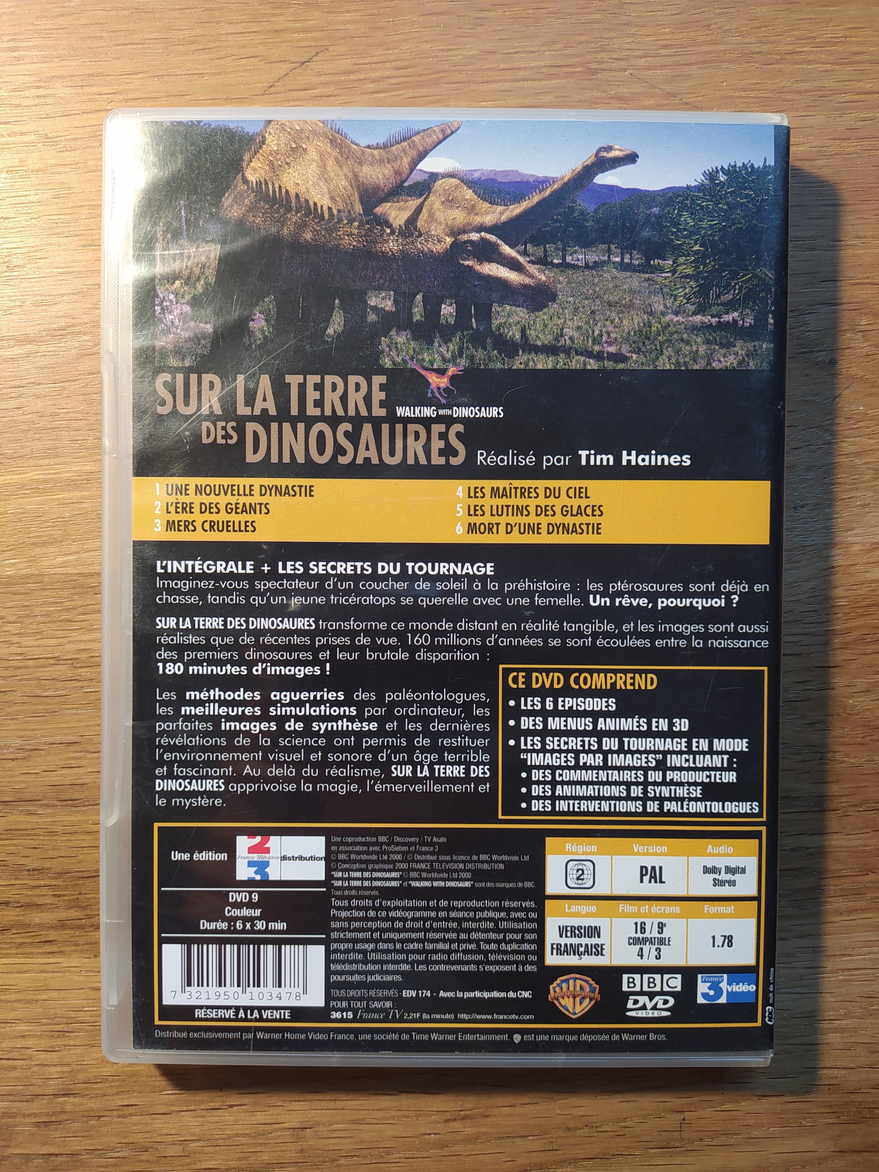 troc de troc dvd. sur la terre des dinosaures. image 1