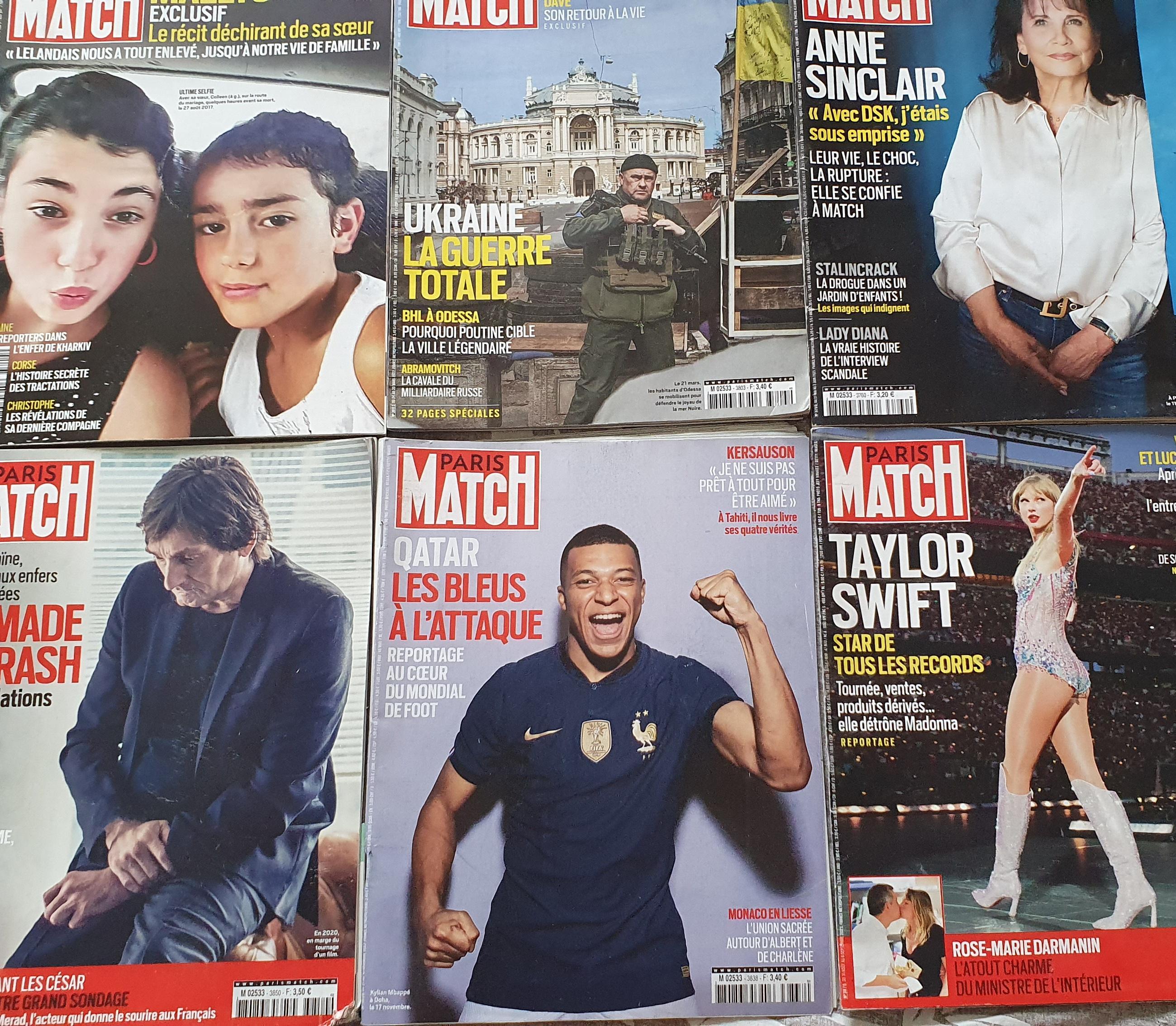 troc de troc magazines paris match ou autres magazines image 2