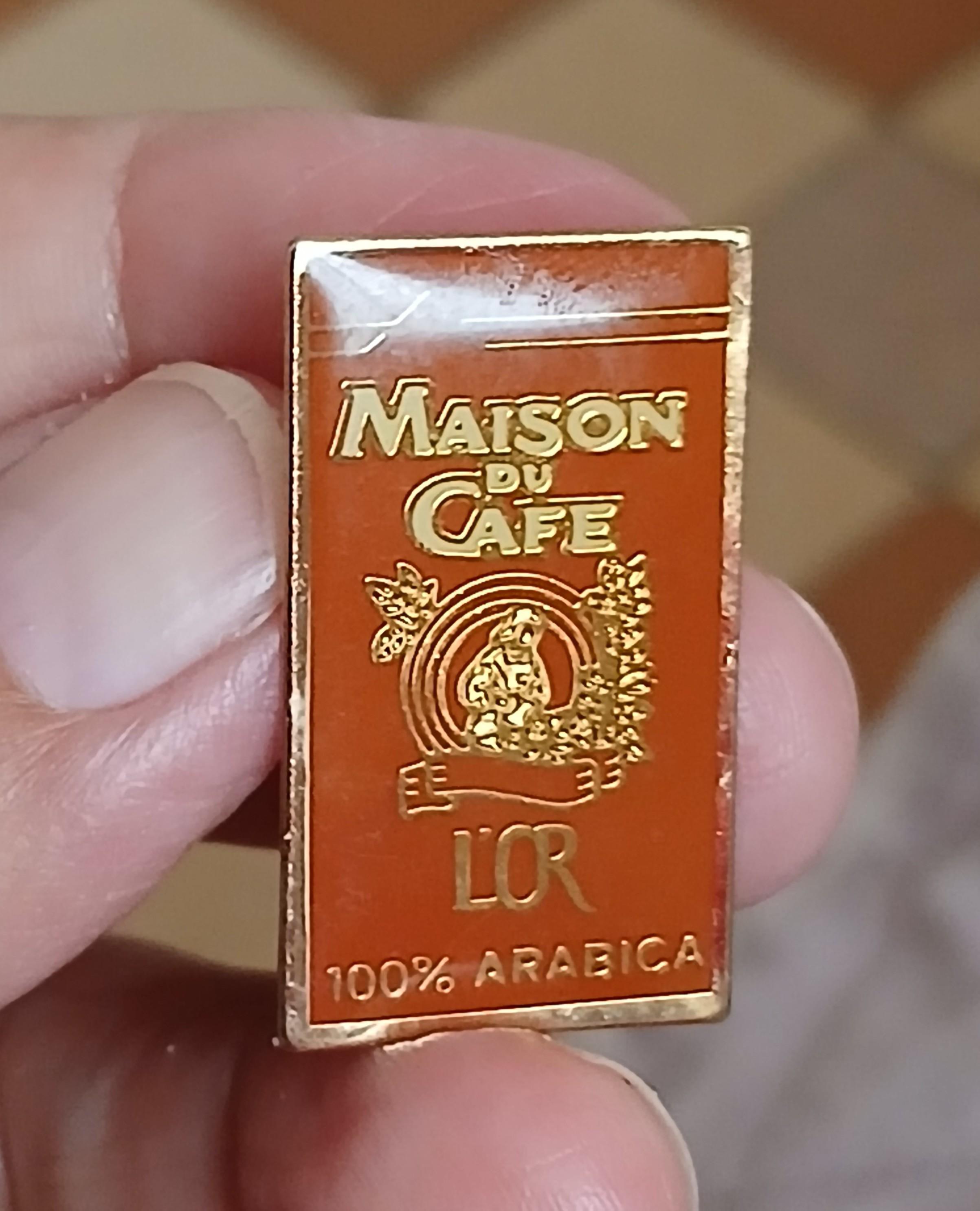 troc de troc reserver. pins ' maison du cafÉ l ' or 100 % arabica ' image 0