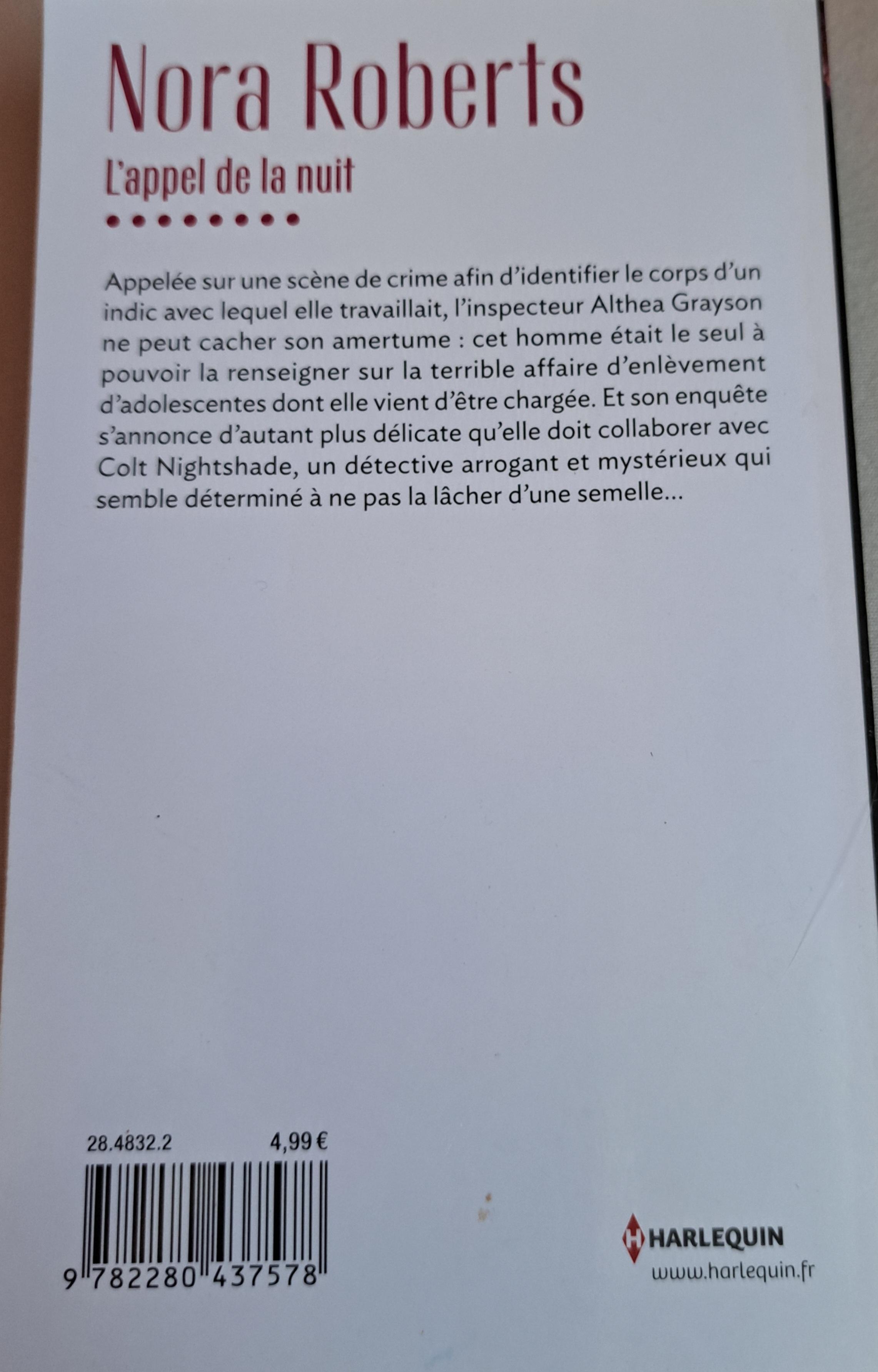 troc de troc l'appel de la nuit de nora roberts image 1