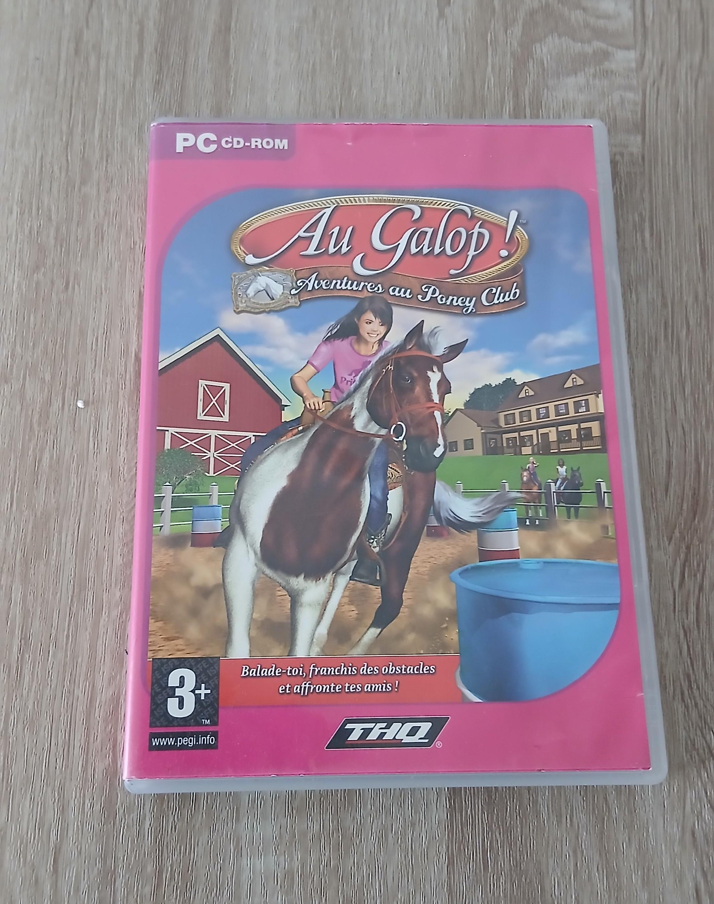 troc de troc pc cd - rom au galop les aventures au poney club image 0