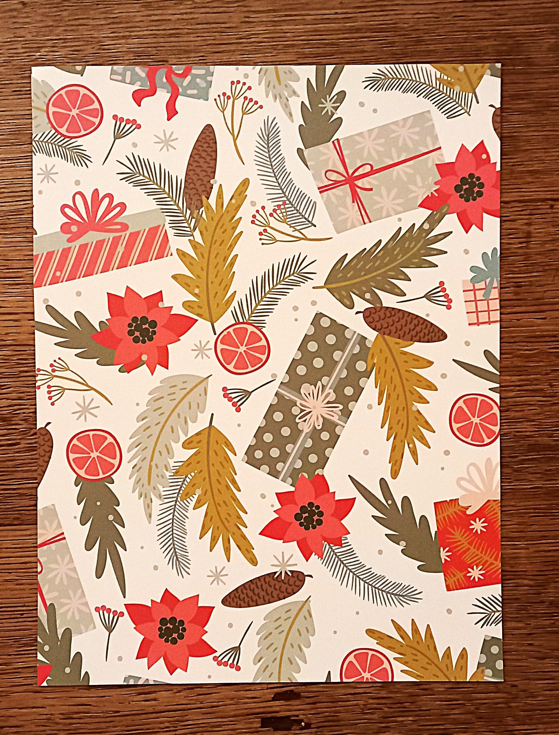 troc de troc papier créatif de noël. image 0