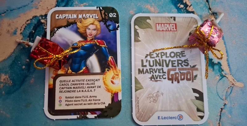 troc de troc carte marvel captain marvel n°02 leclerc 2024 image 0