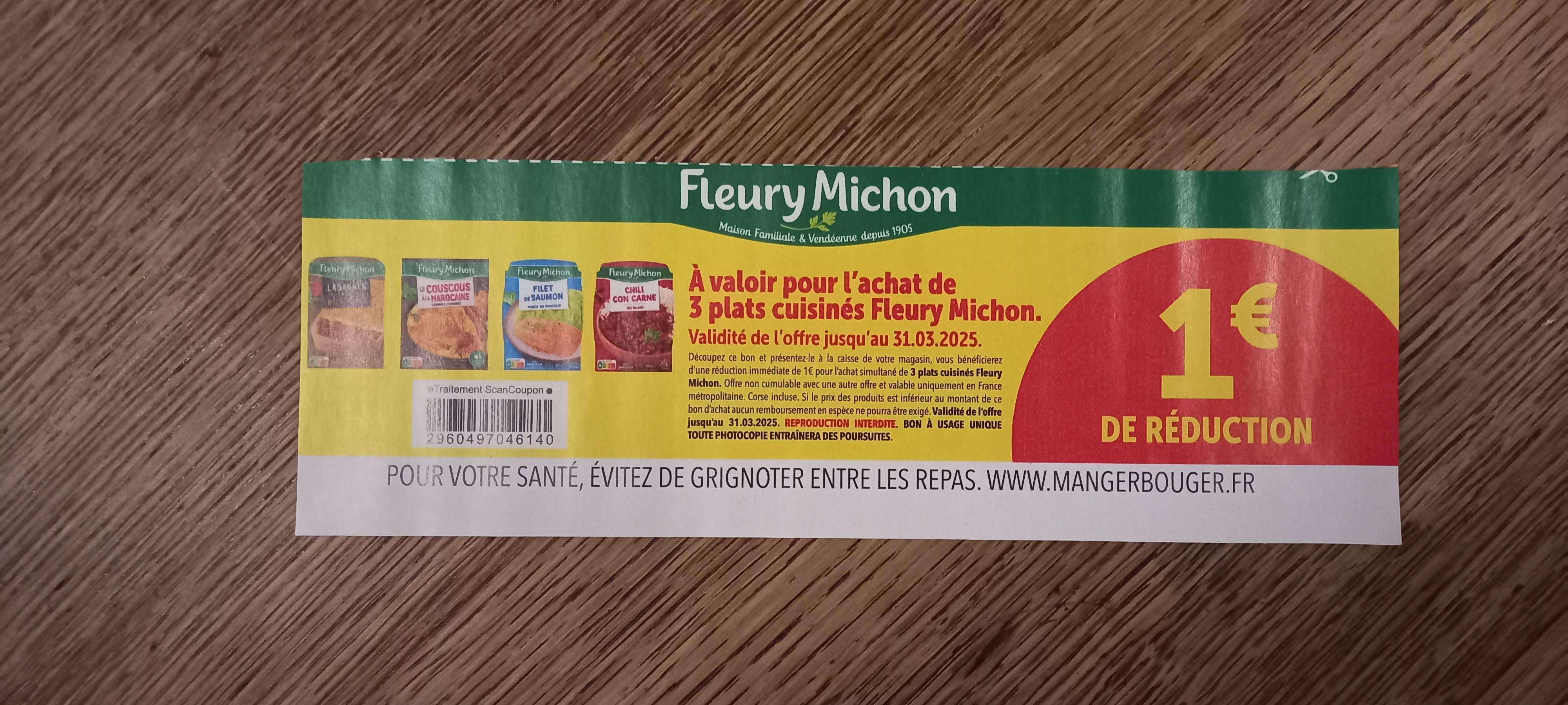 troc de troc bon de réduction "fleury michon". image 0