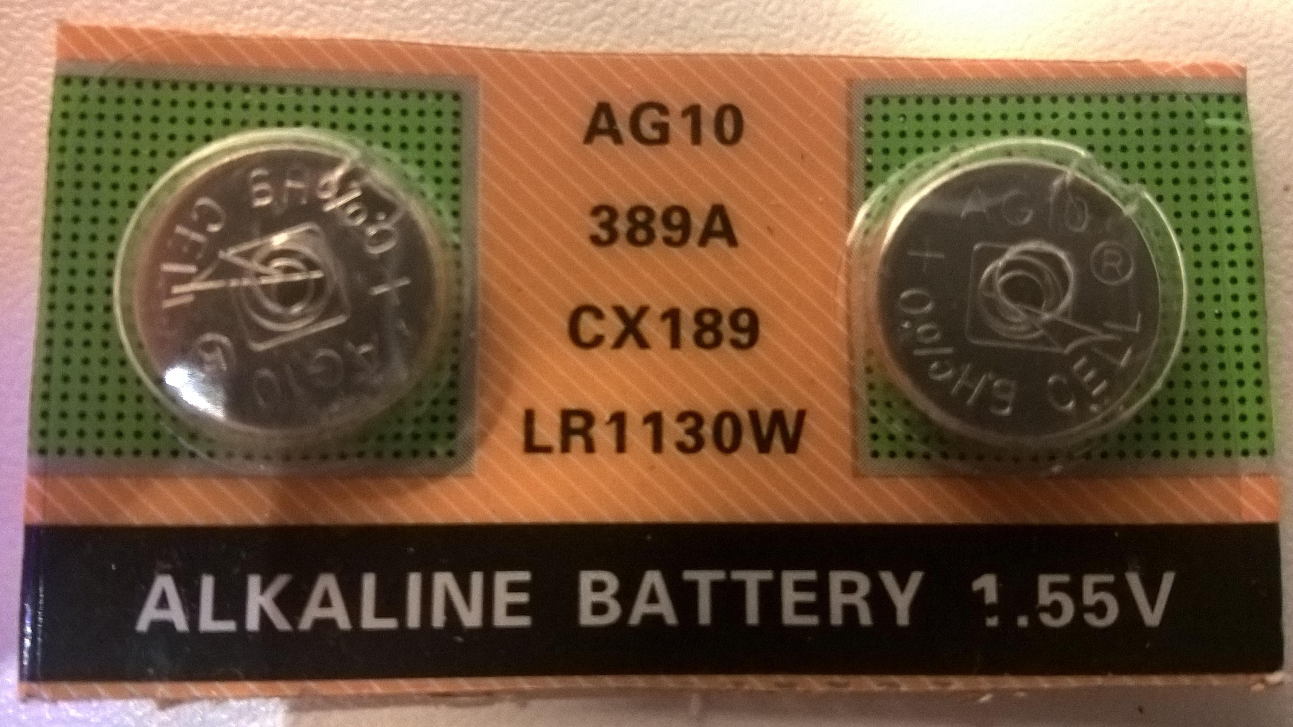 troc de troc piles ag10 189 lr54 pile alcaline batterie 1.55 v sr54 389 189 lr image 0