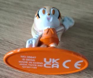 troc de troc *reserve* petite figurine métal cream the rabbit sega sonic image 2