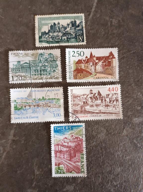 troc de troc timbres fr - lot 2 "villes et villages" image 0