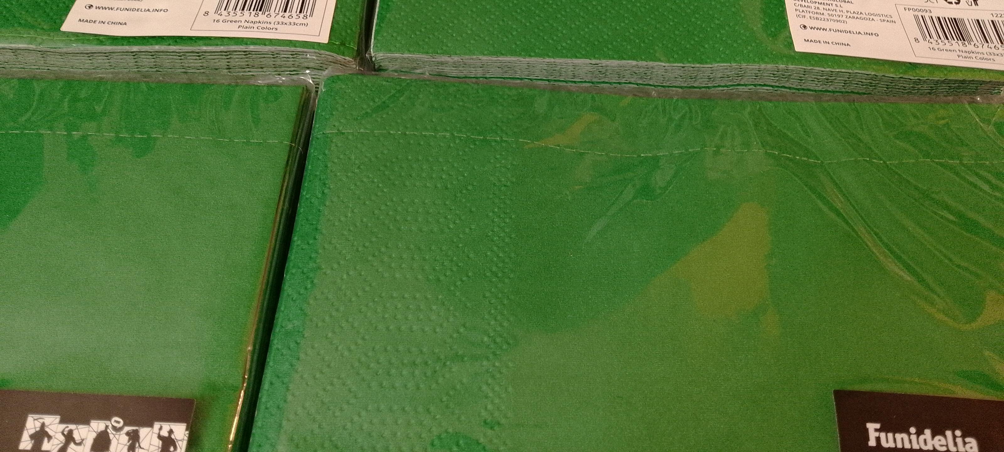 troc de troc lot serviettes papiers, couleur vert, neuf image 1