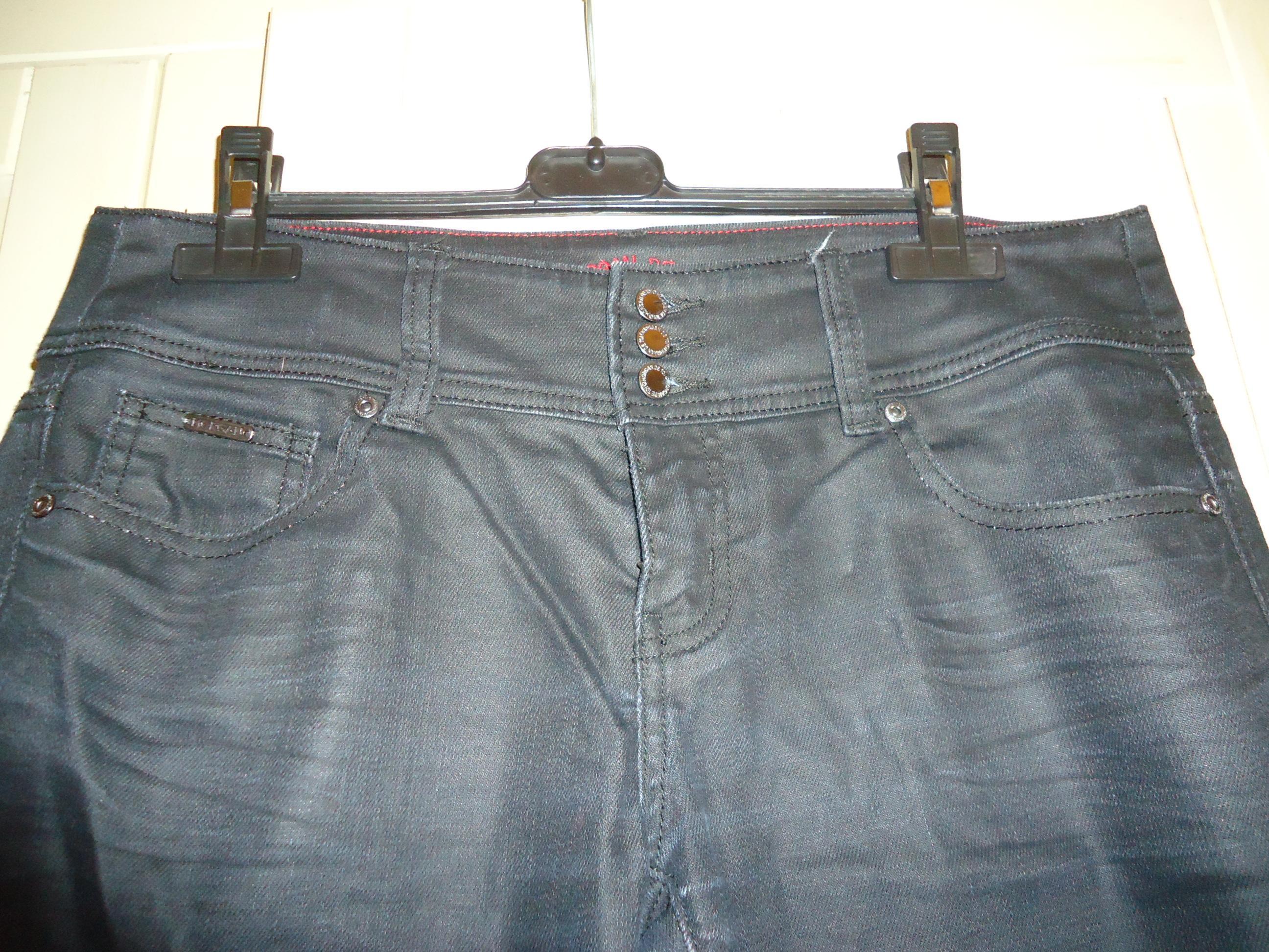 troc de troc jeans noir femme morgan, taille 42 image 2