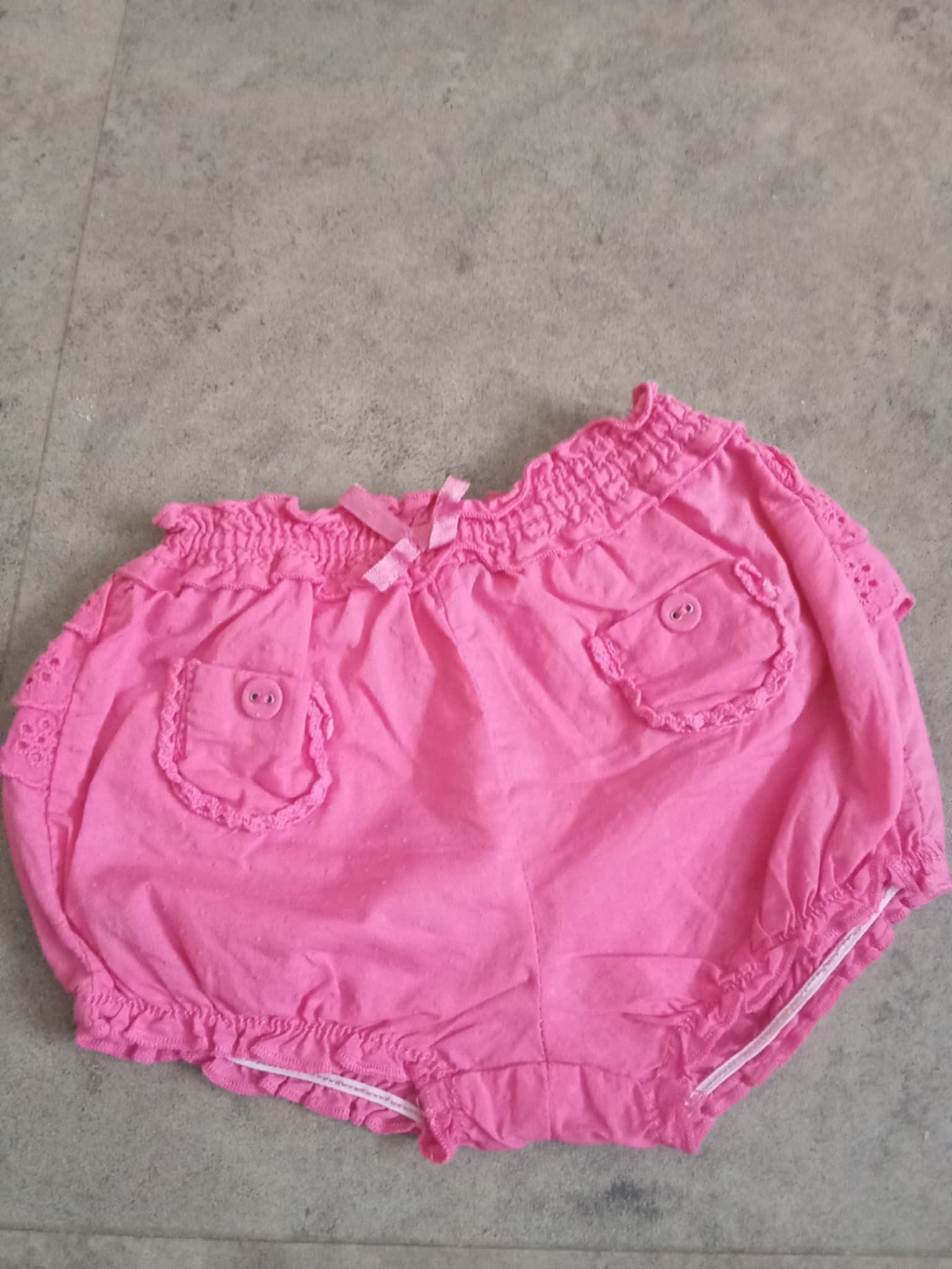 troc de troc short rose fantaisie 3 mois kiabi image 0