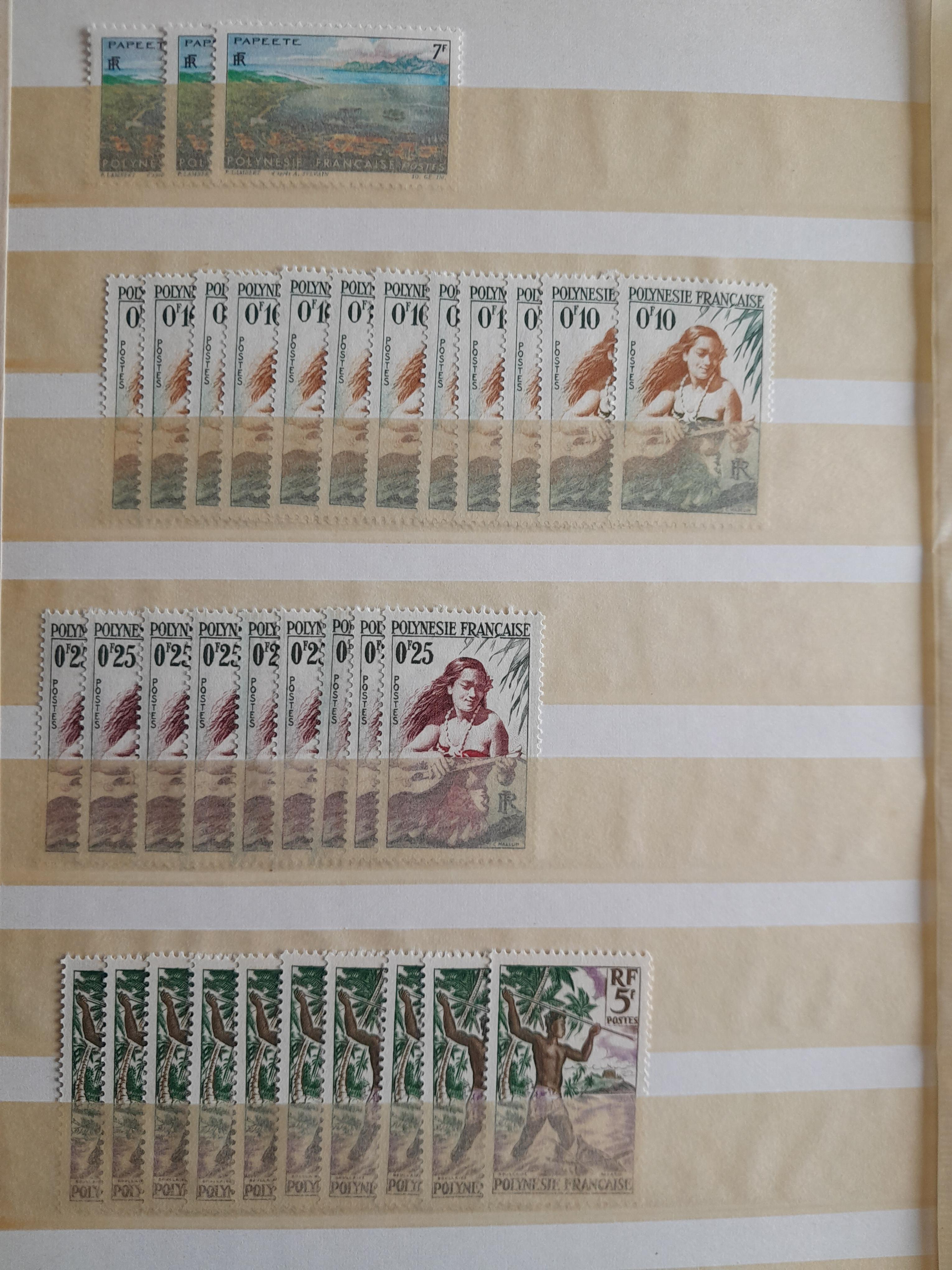 troc de troc echange timbres de polynésie française contre flyers uniquement image 1