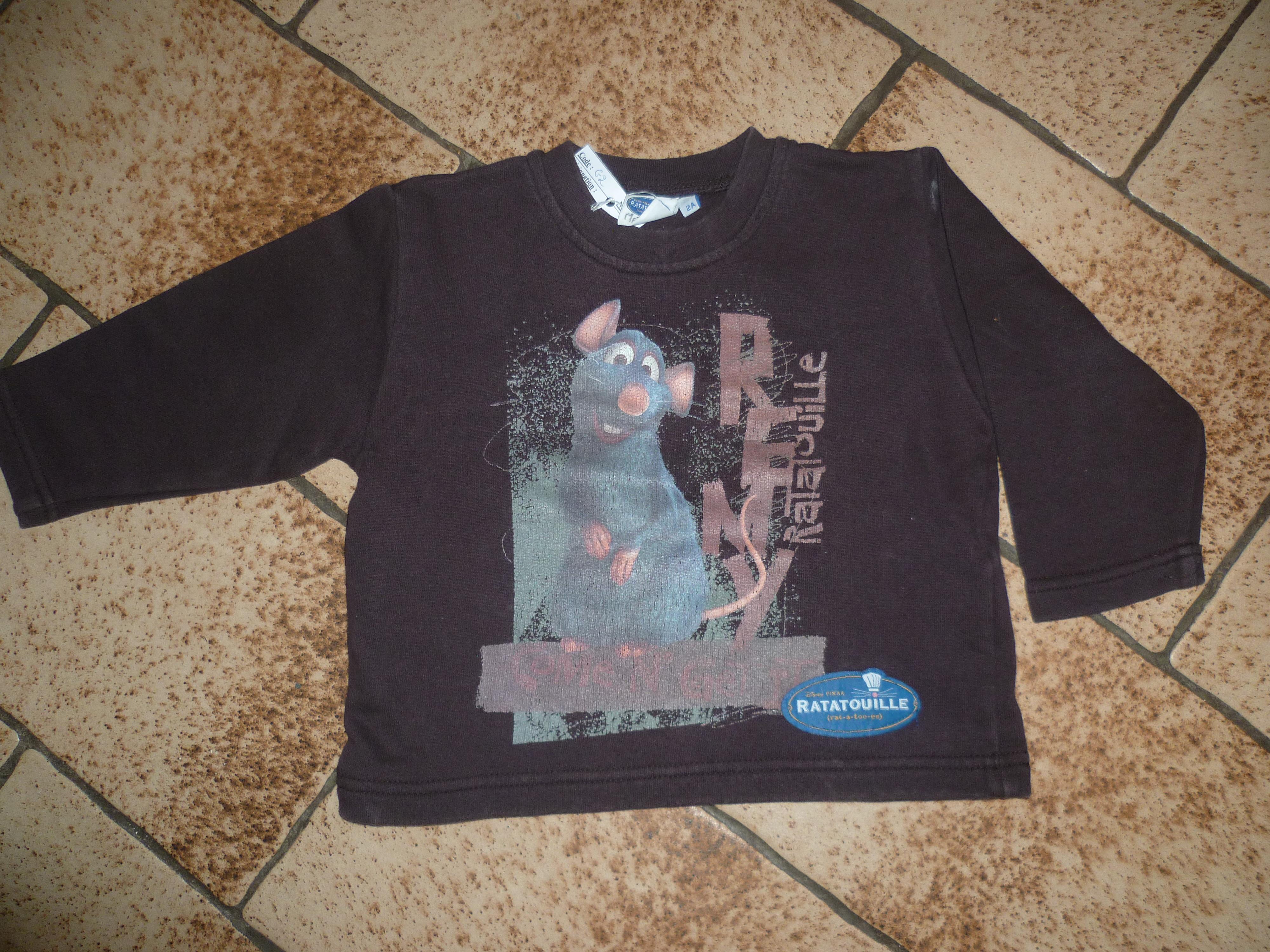 troc de troc sweat "ratatouille" - disney image 0