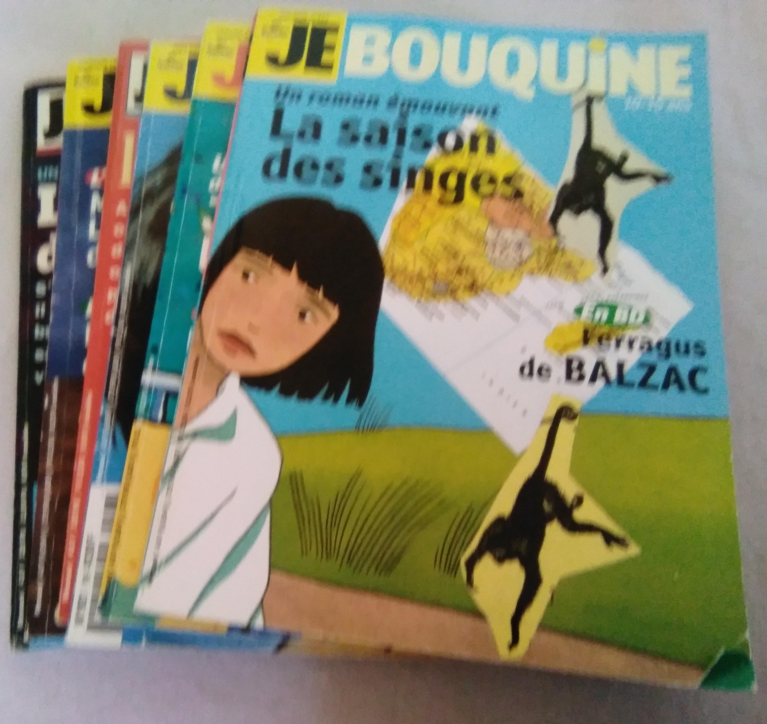 troc de troc lot 6 magazines, je bouquines, très bon état image 0