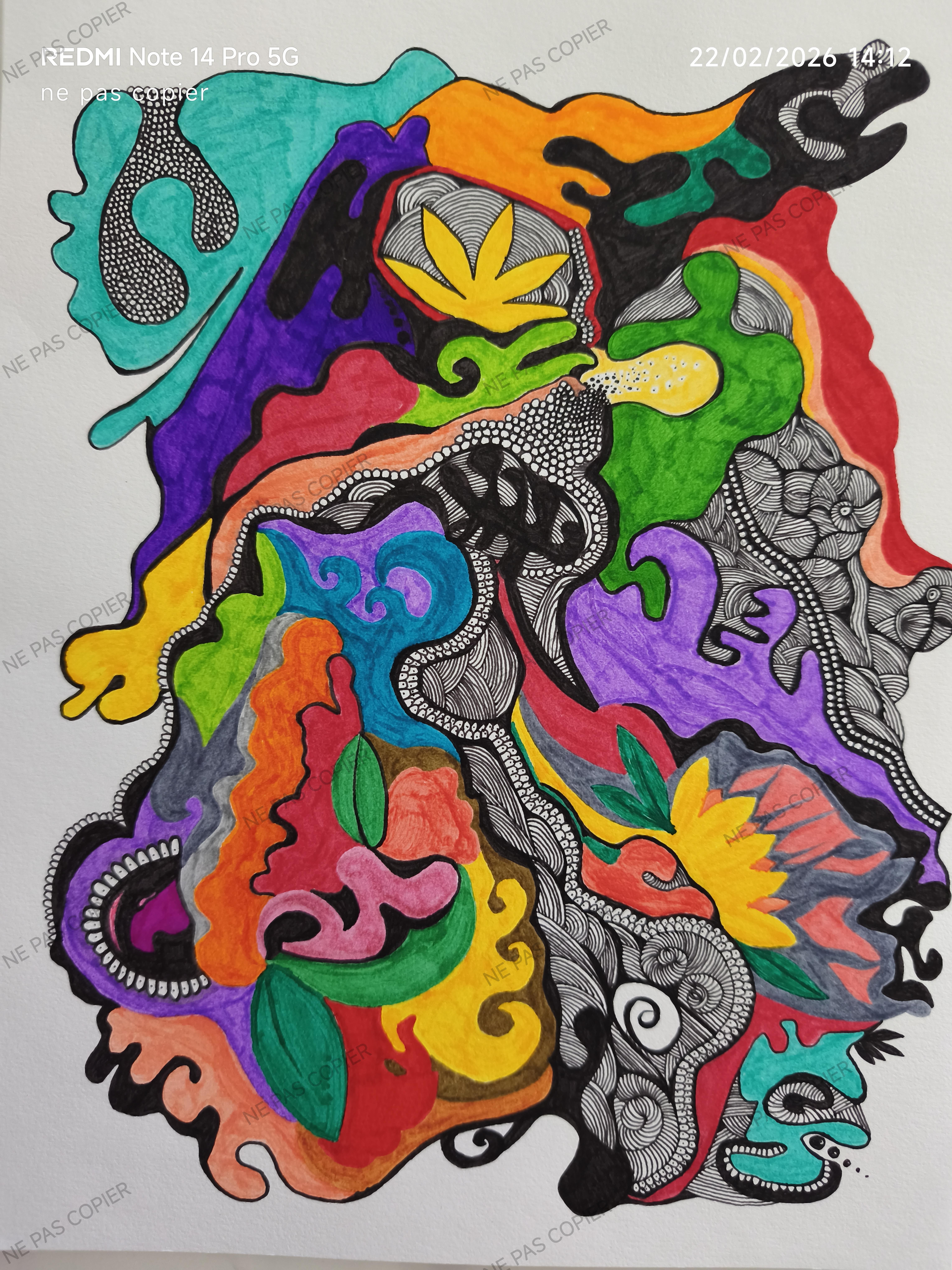 troc de troc oeuvre d'art dessin abstrait image 0