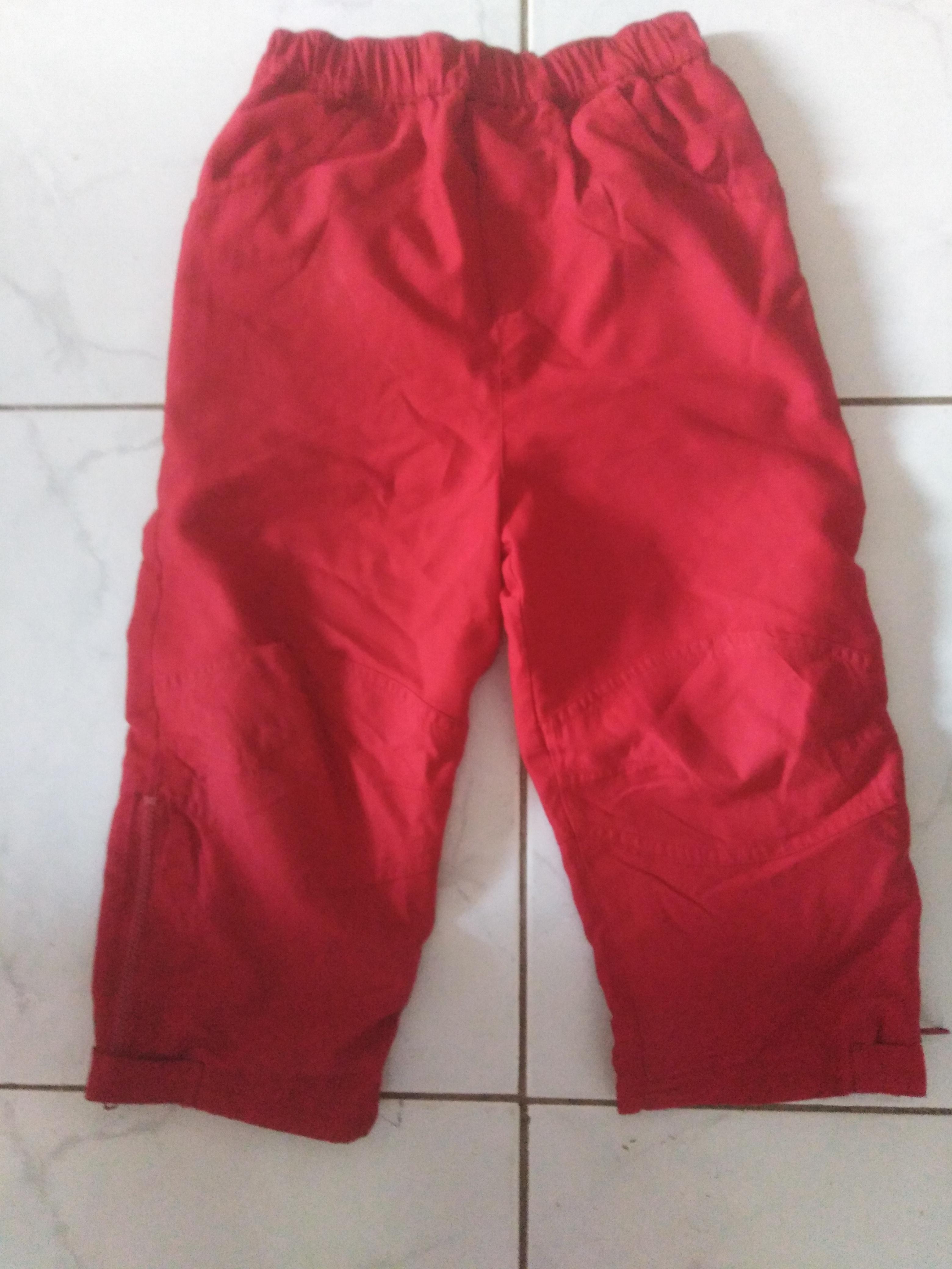 troc de troc pantalon 23 mois rouge image 0