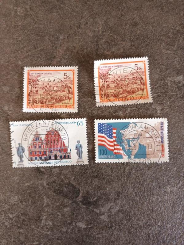 troc de troc timbres du monde - autriche et allemagne image 0