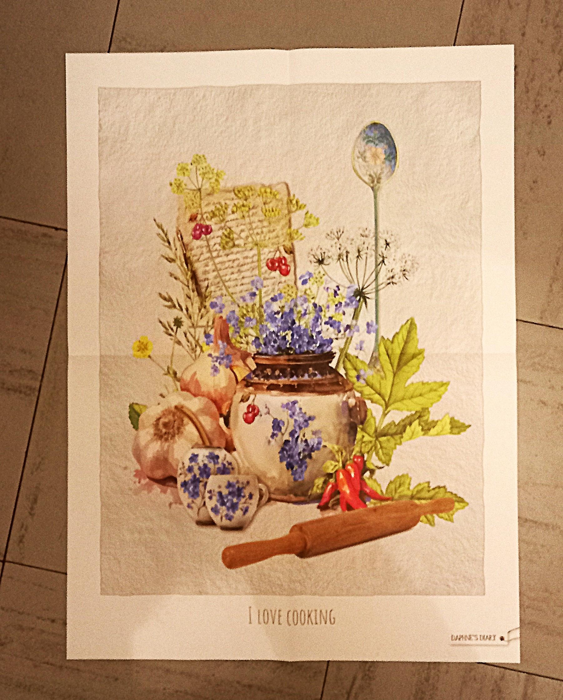 troc de troc poster "i love cooking". image 0