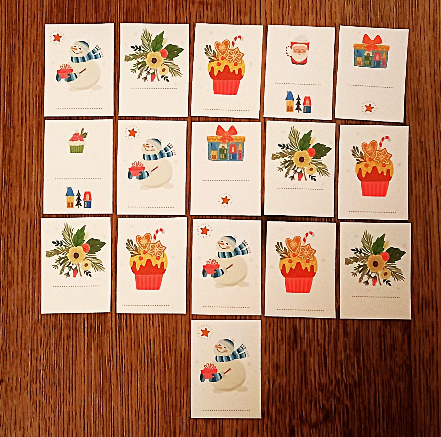 troc de troc etiquettes de fêtes de fin d'année. image 0