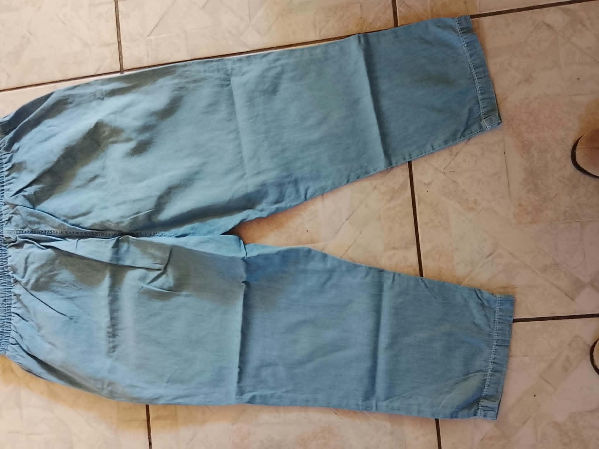 troc de troc pantacourt en jeans damard taille 44  tres bon etat image 1