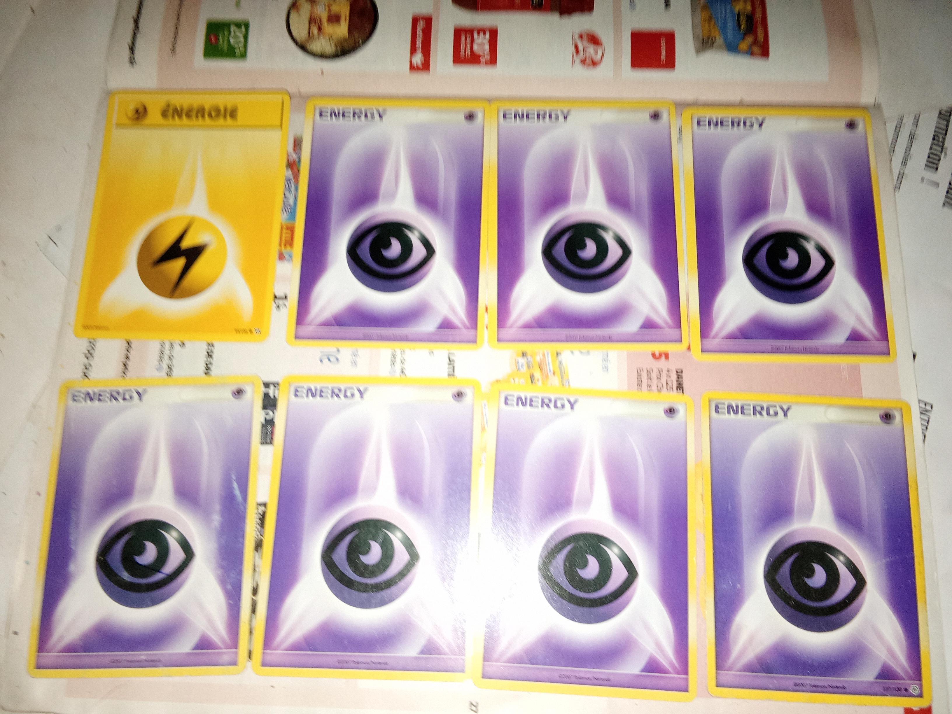 troc de troc lot cartes pokémons réserver gisette image 0