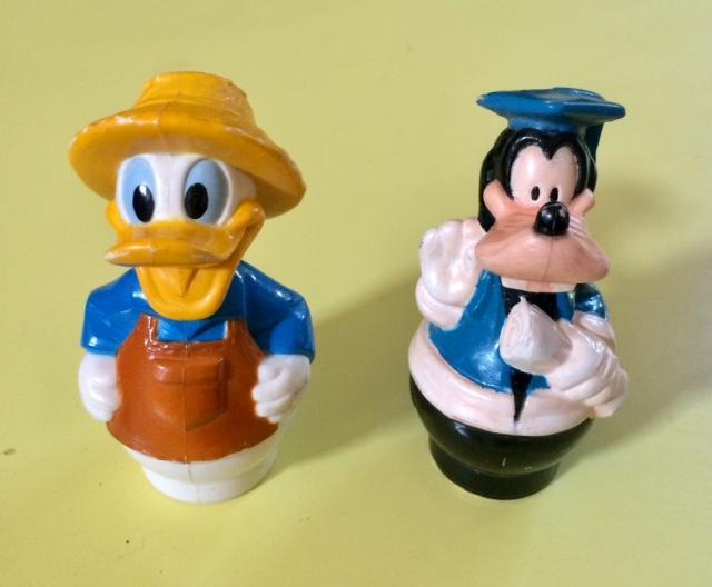 troc de troc figurines vintage disney arco - donald et goofy (dingo) image 0