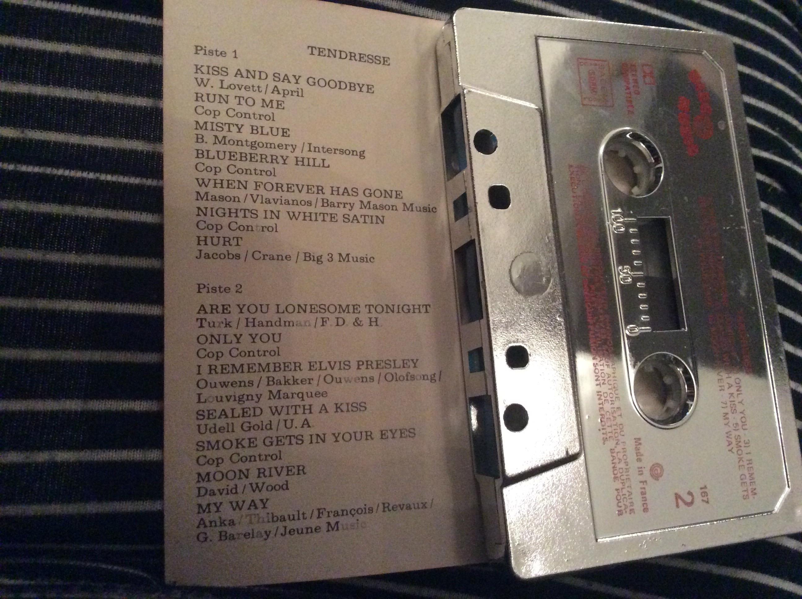 troc de troc cassette  audio tendresse les plus beaux slows du monde image 1