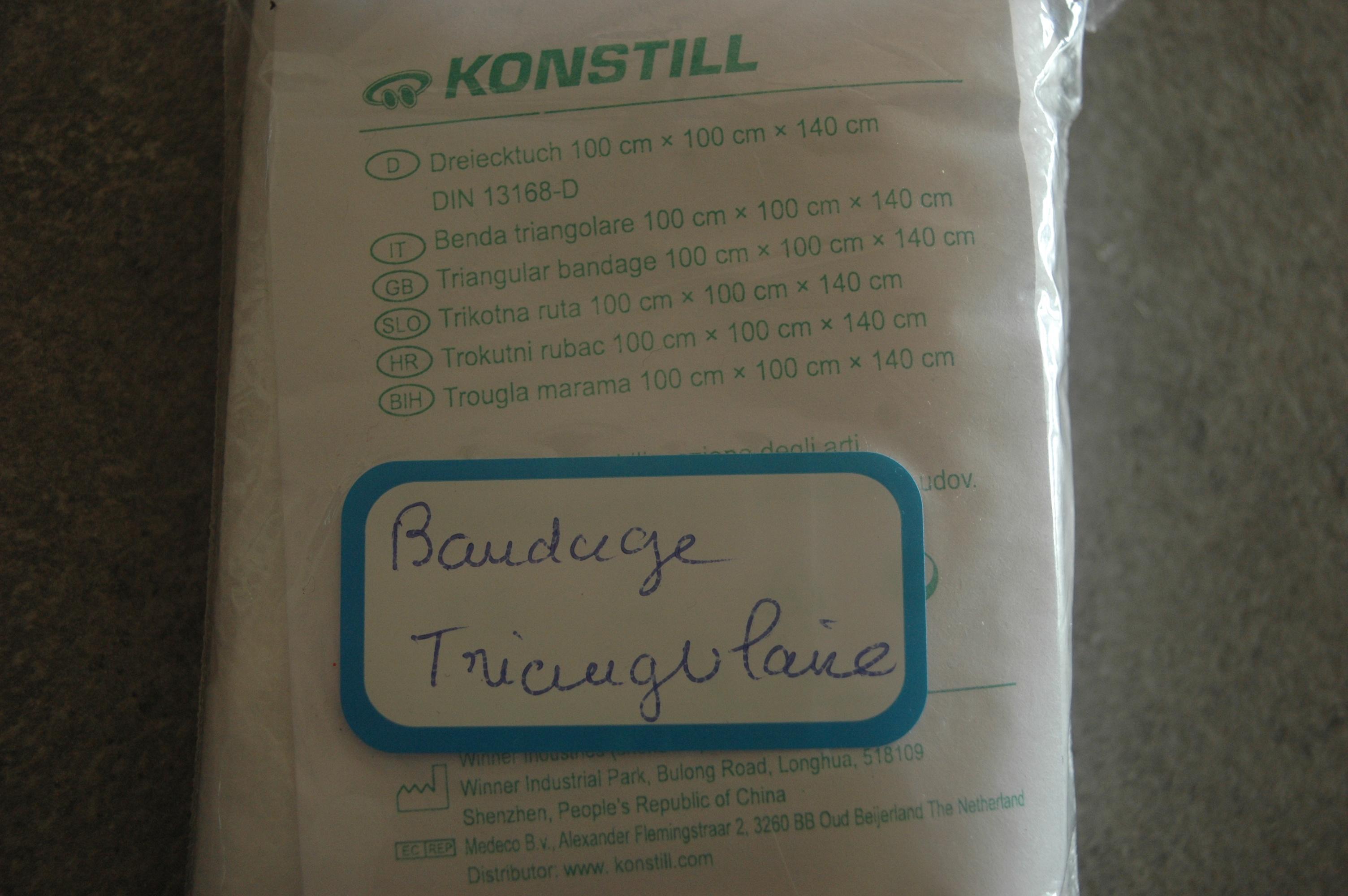 troc de troc bandage triangulaire image 0