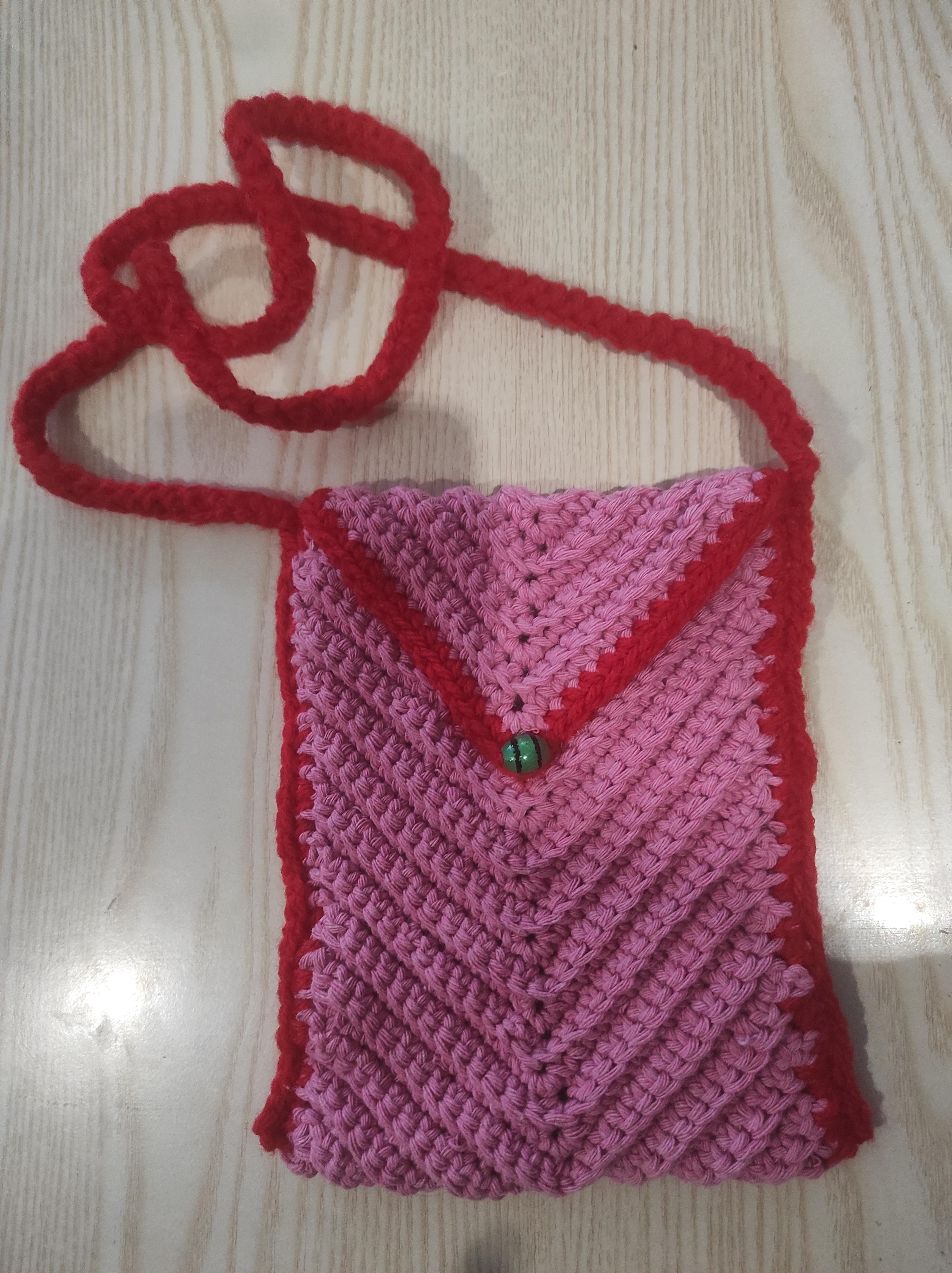 troc de troc sac fille rose rouge image 0