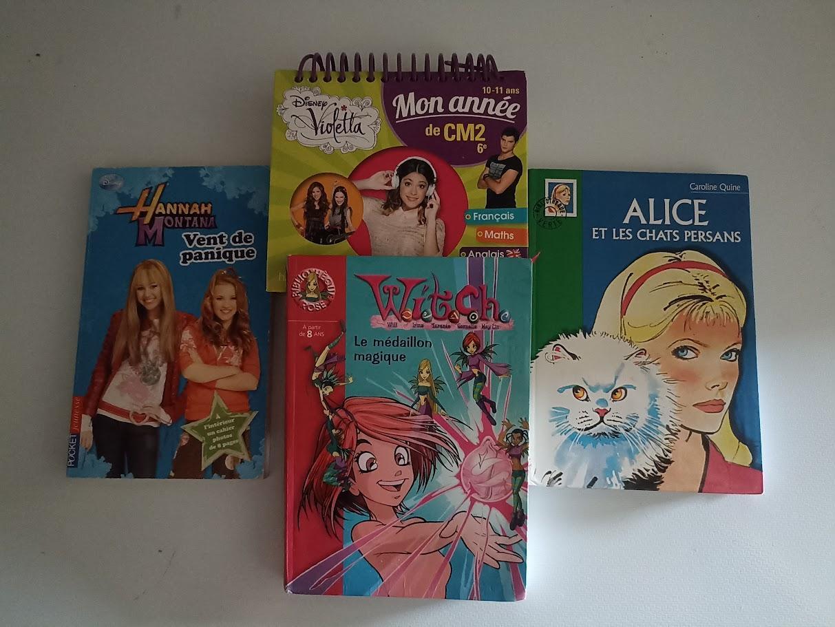troc de troc lot 3 livres + 1 agenda image 0