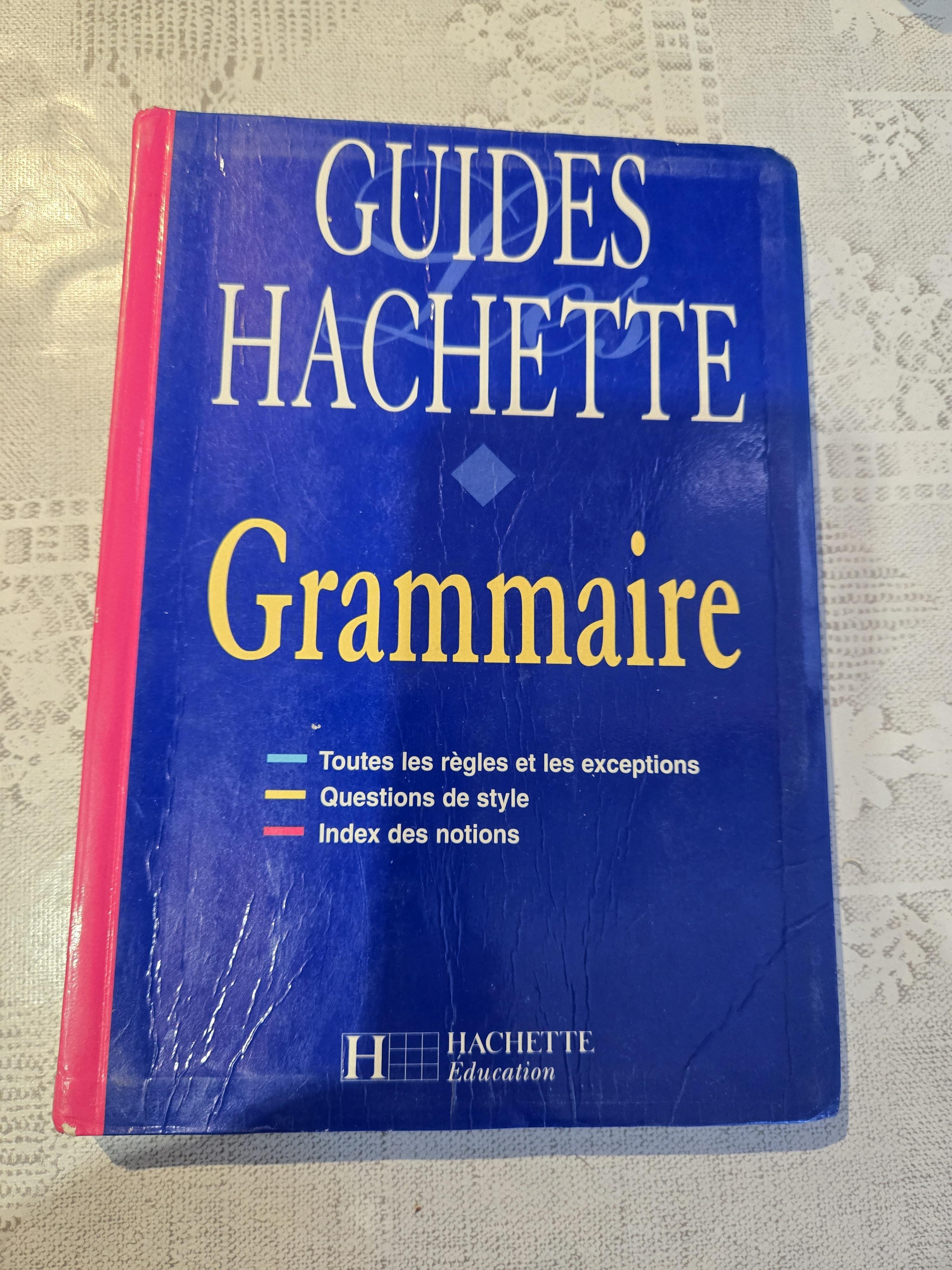 troc de troc grammaire guides hachette image 0