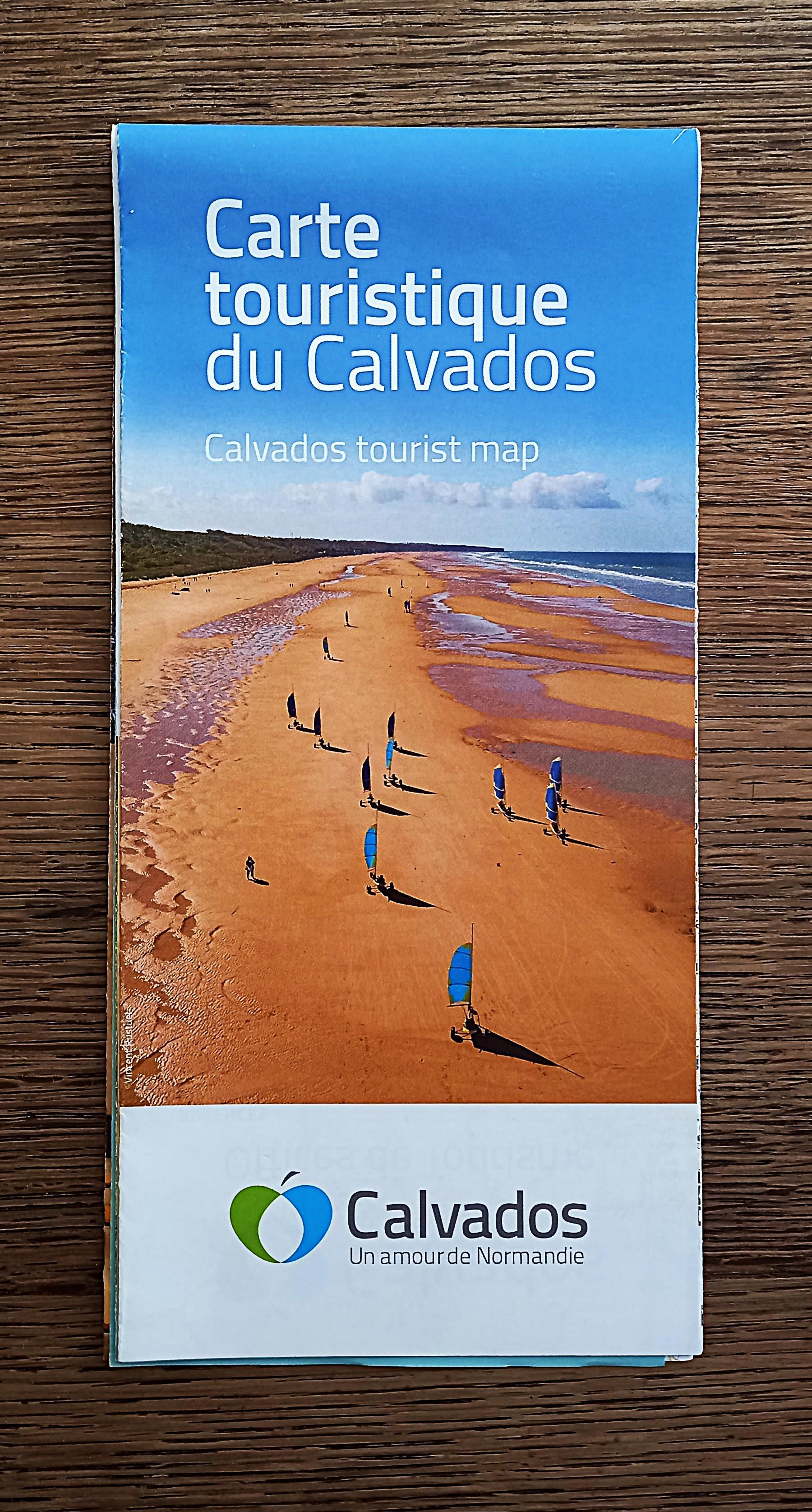 troc de troc carte touristique du calvados. image 1