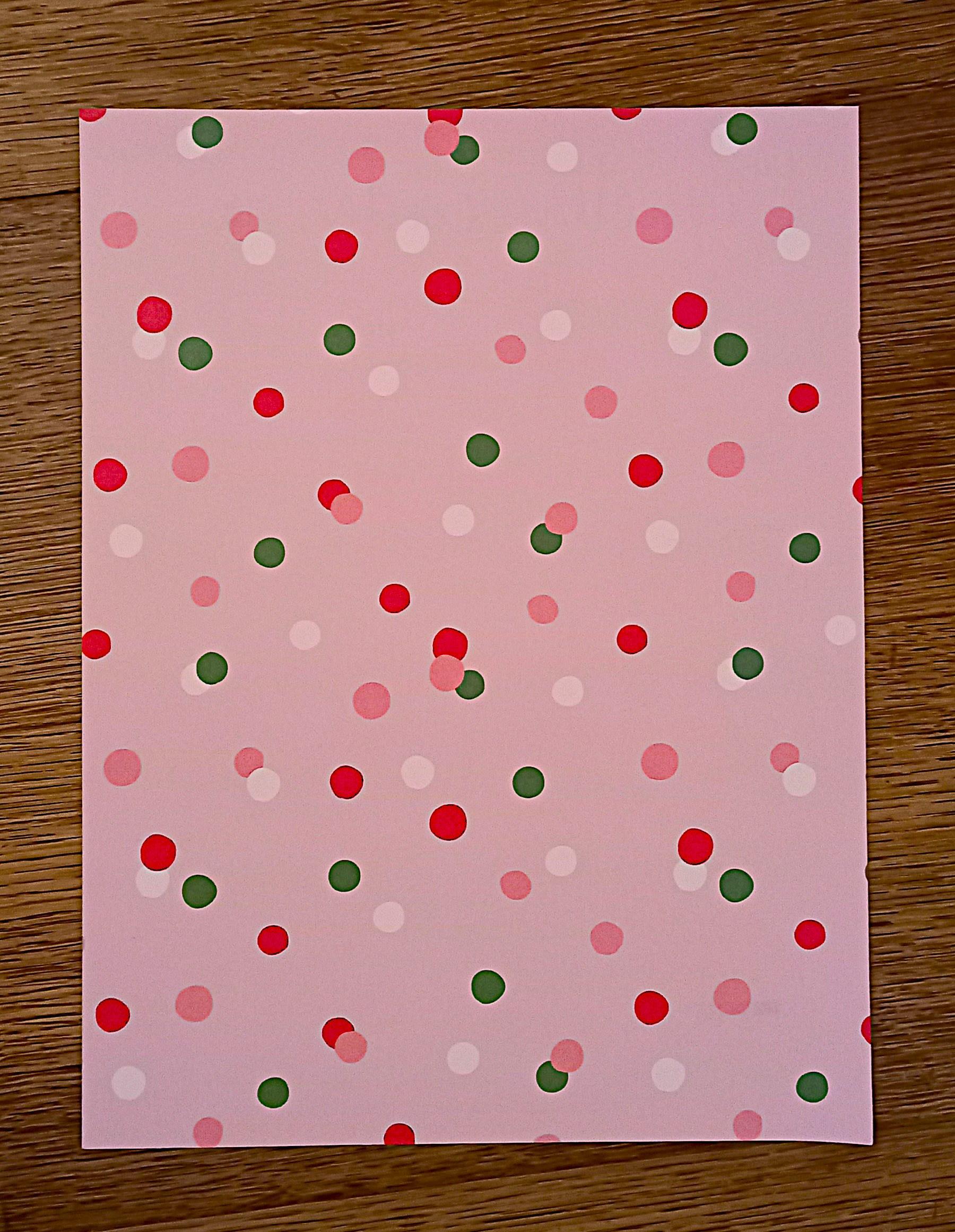 troc de troc papier créatif à pois. image 0