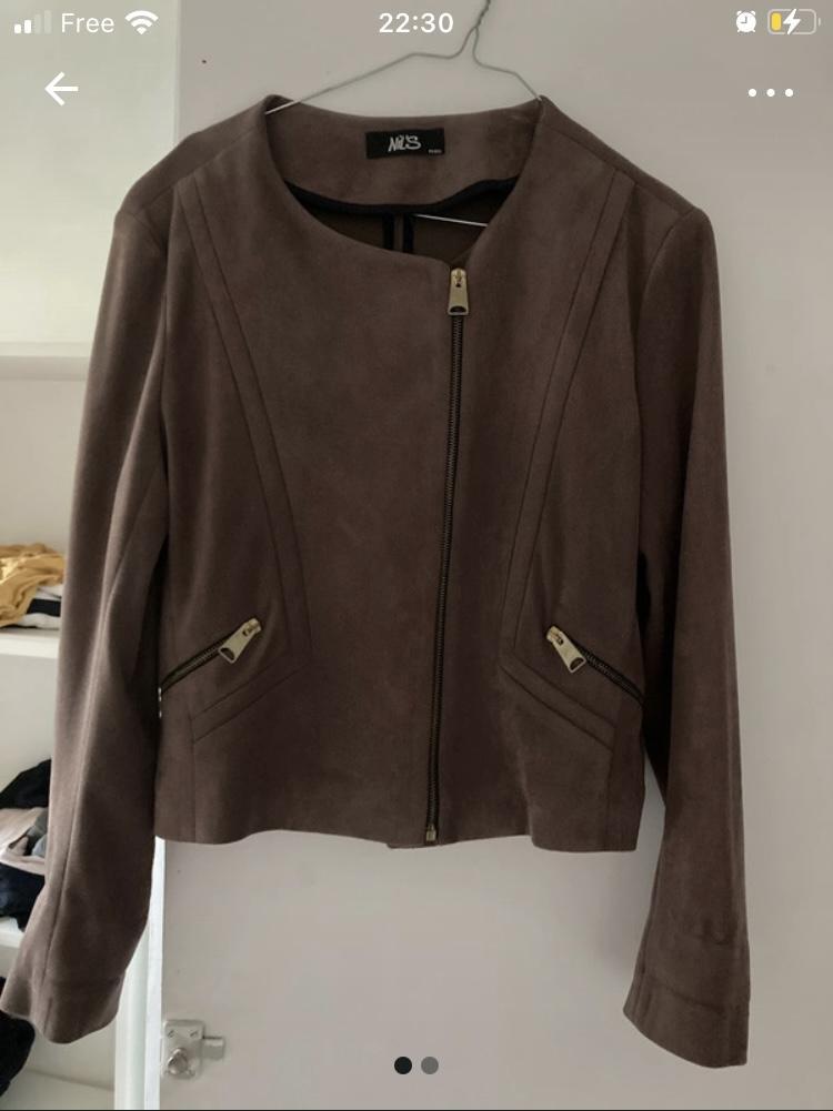 troc de troc petite veste marron image 0