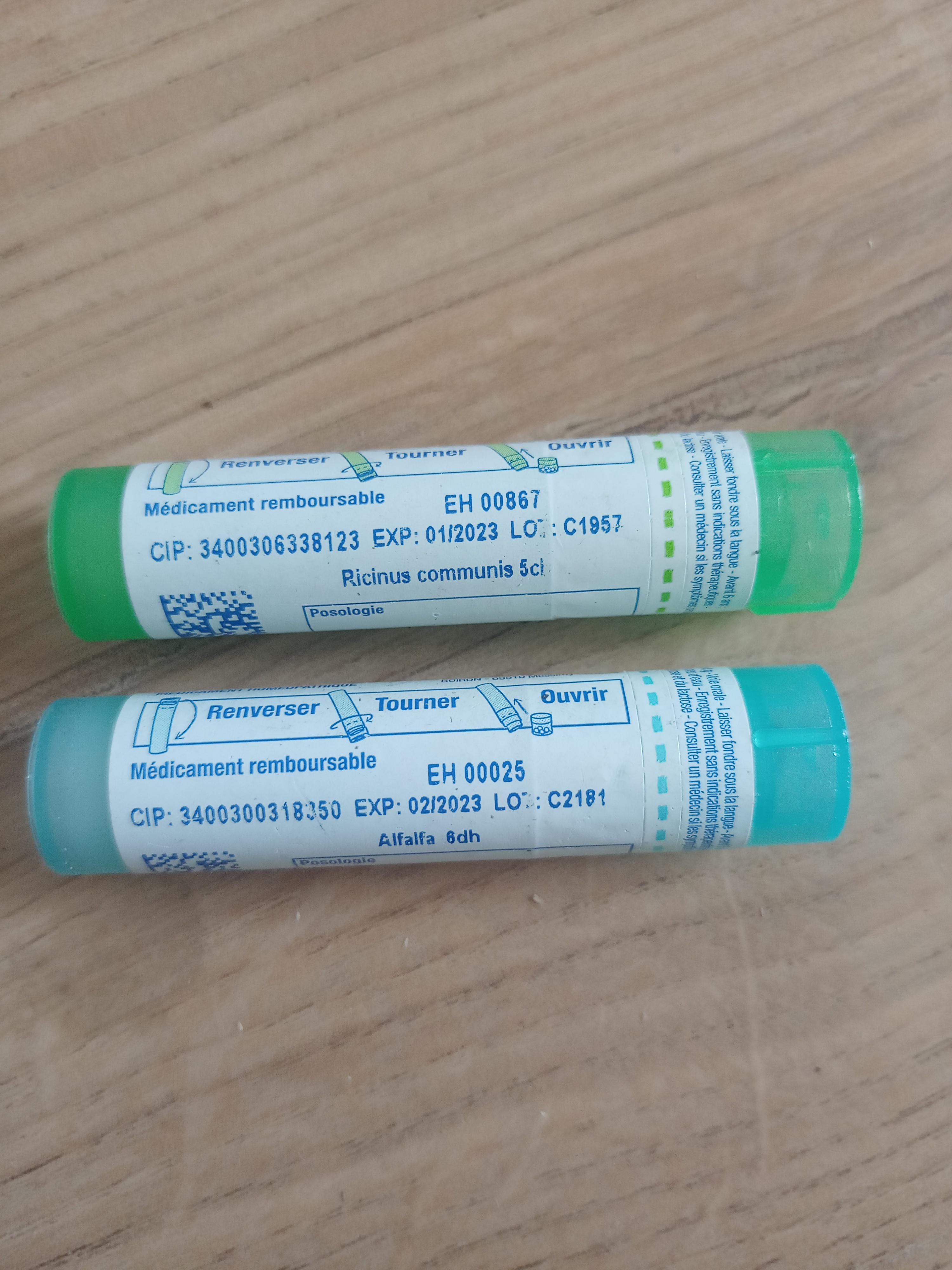 troc de troc homéopathie 2 tubes image 1