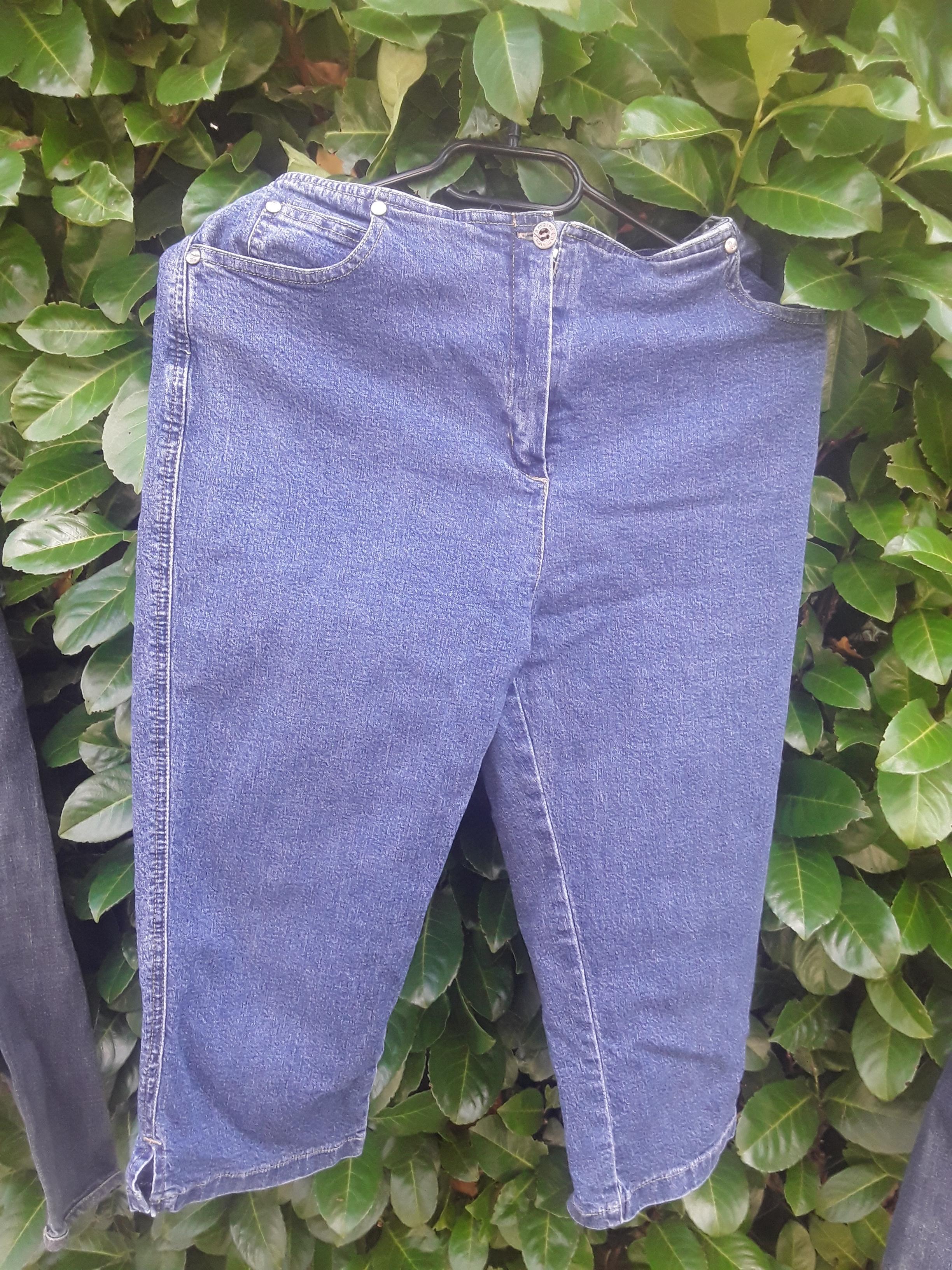 troc de troc pantacourt jeans taille 40 image 1