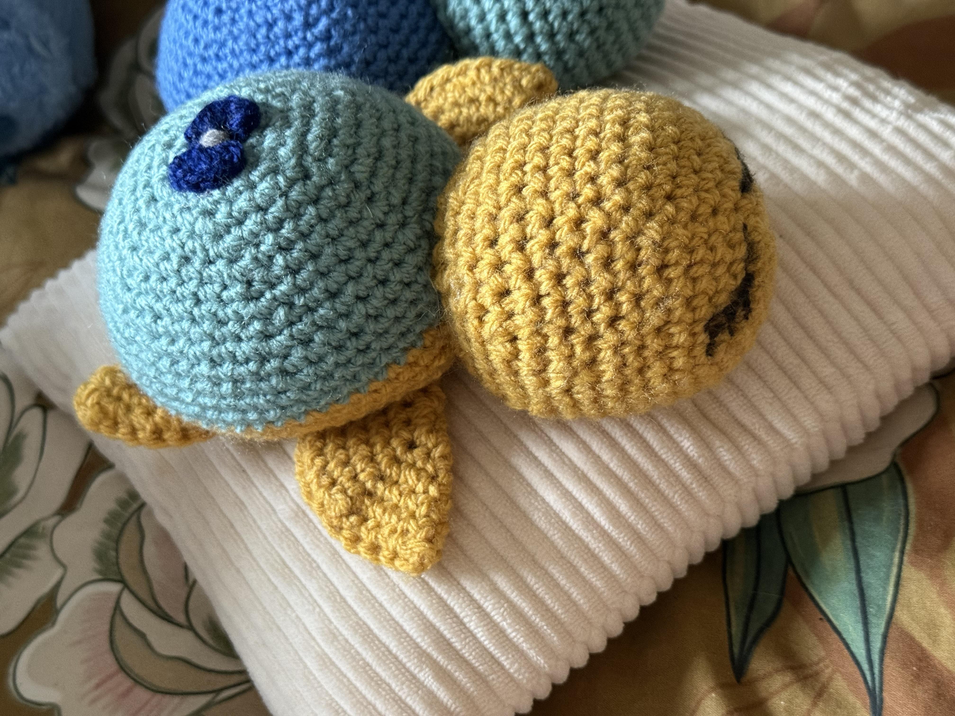 troc de troc lot 2 tortue artisanal peluche image 2
