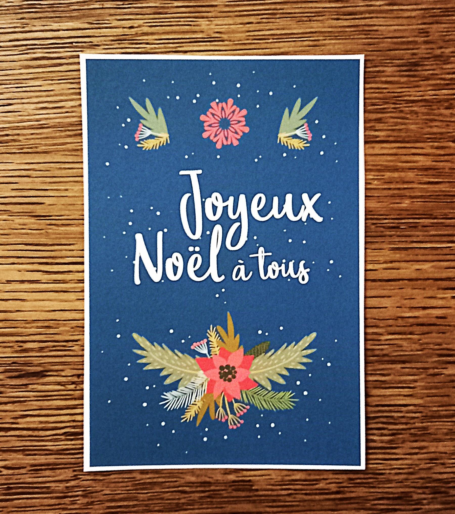 troc de troc carte "joyeux noël à tous". image 0