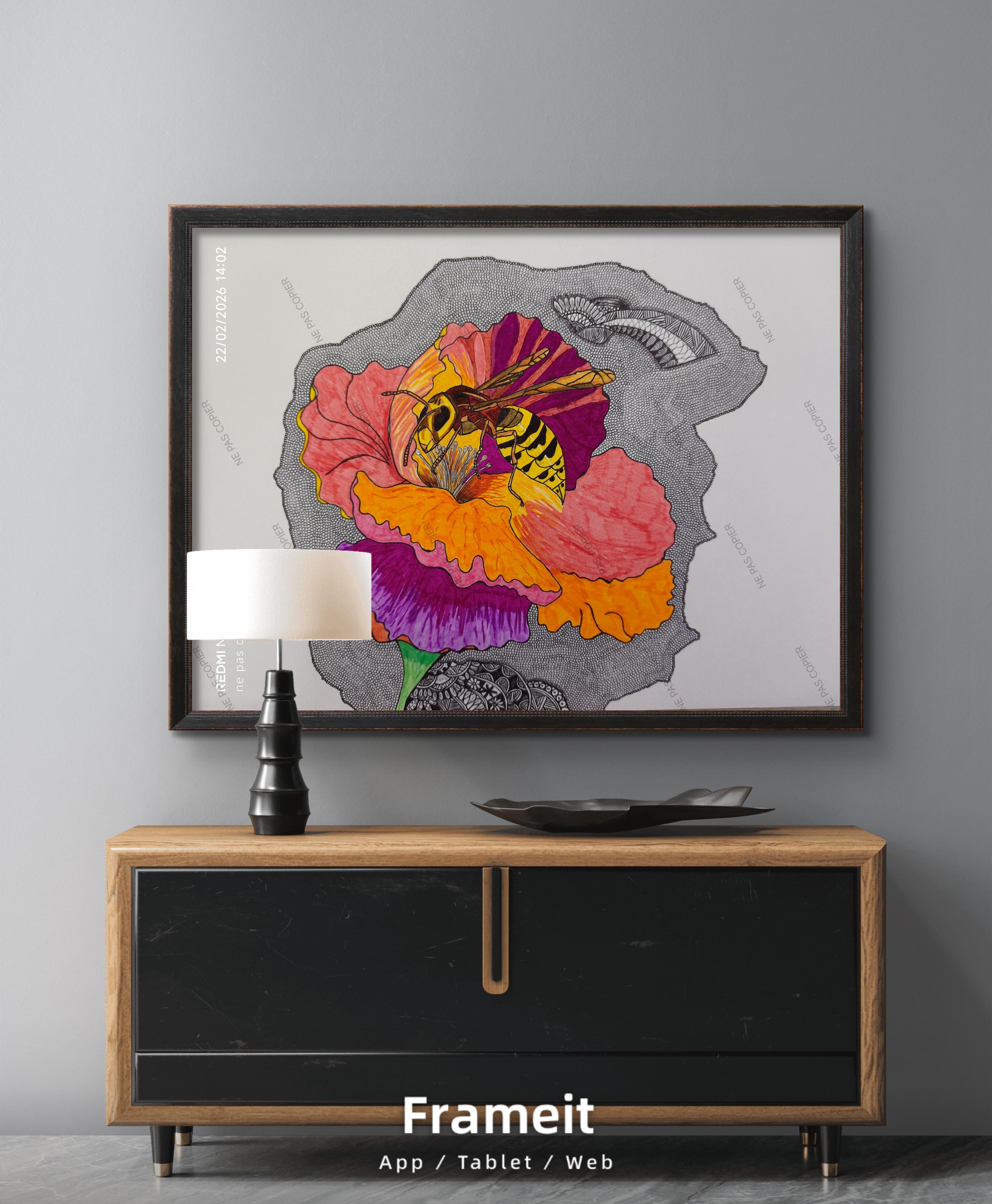 troc de troc oeuvre d'art dessin ''l'innoncent'' image 0