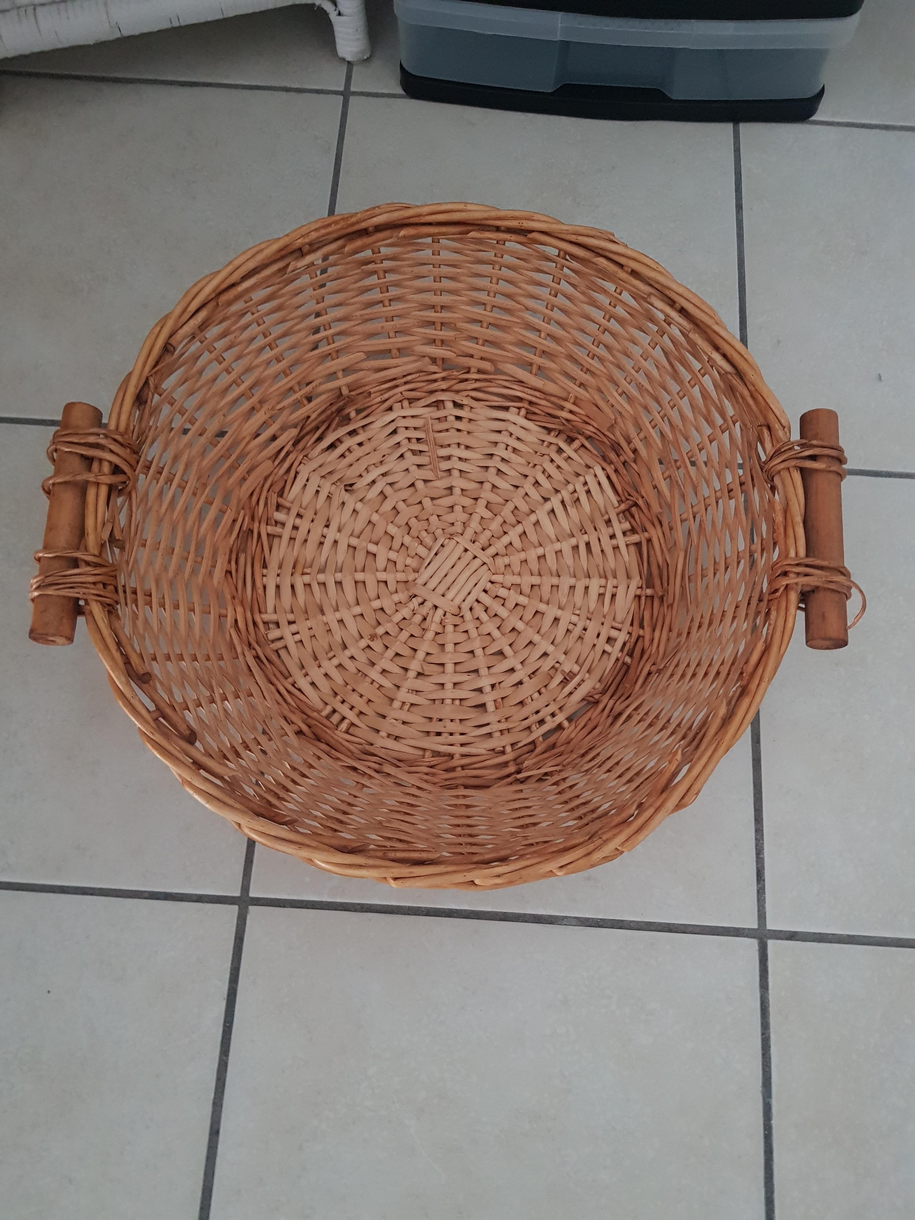 troc de troc panier osier image 0