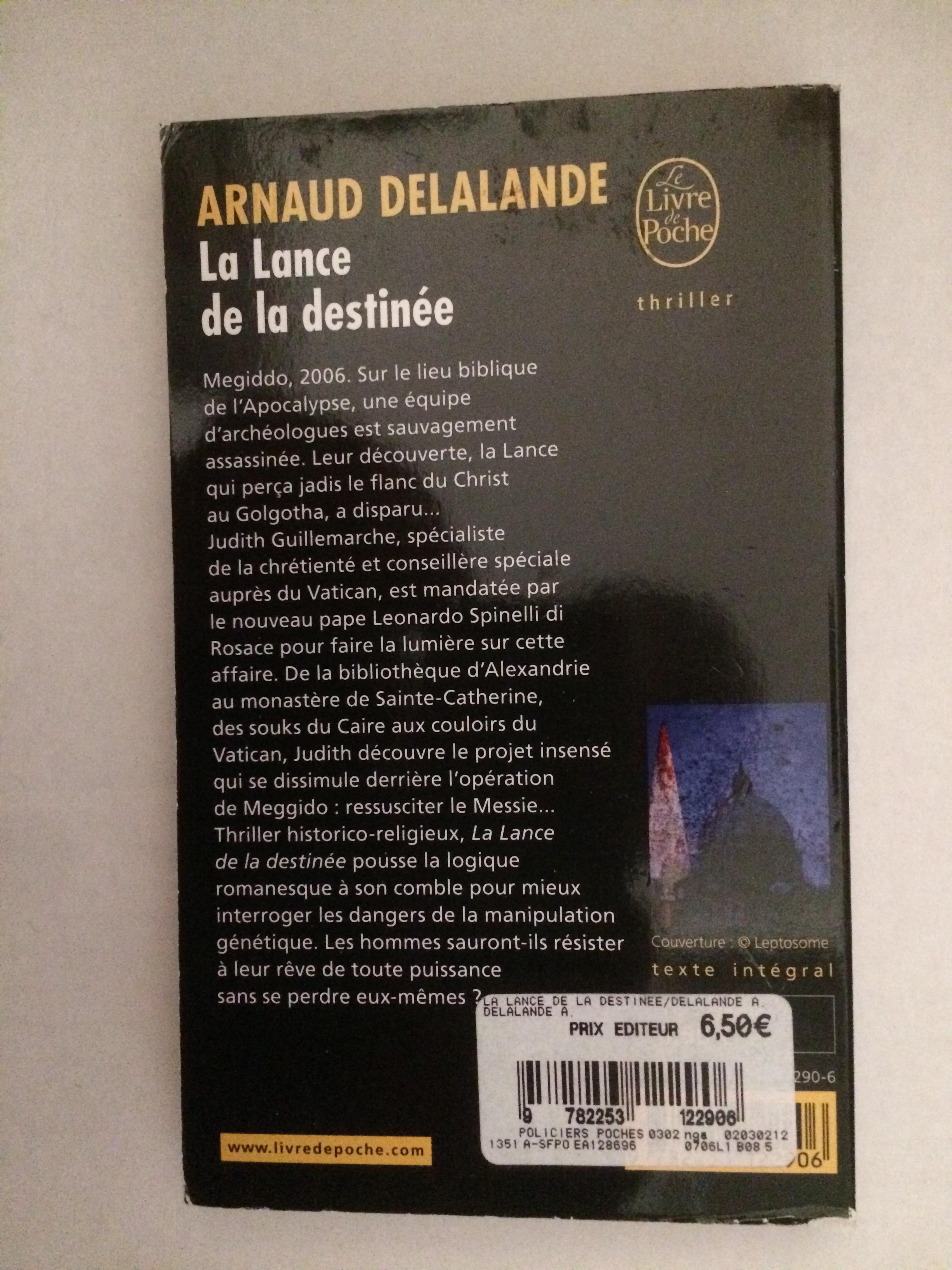 troc de troc la lance de la destinée de arnaud delalande image 1