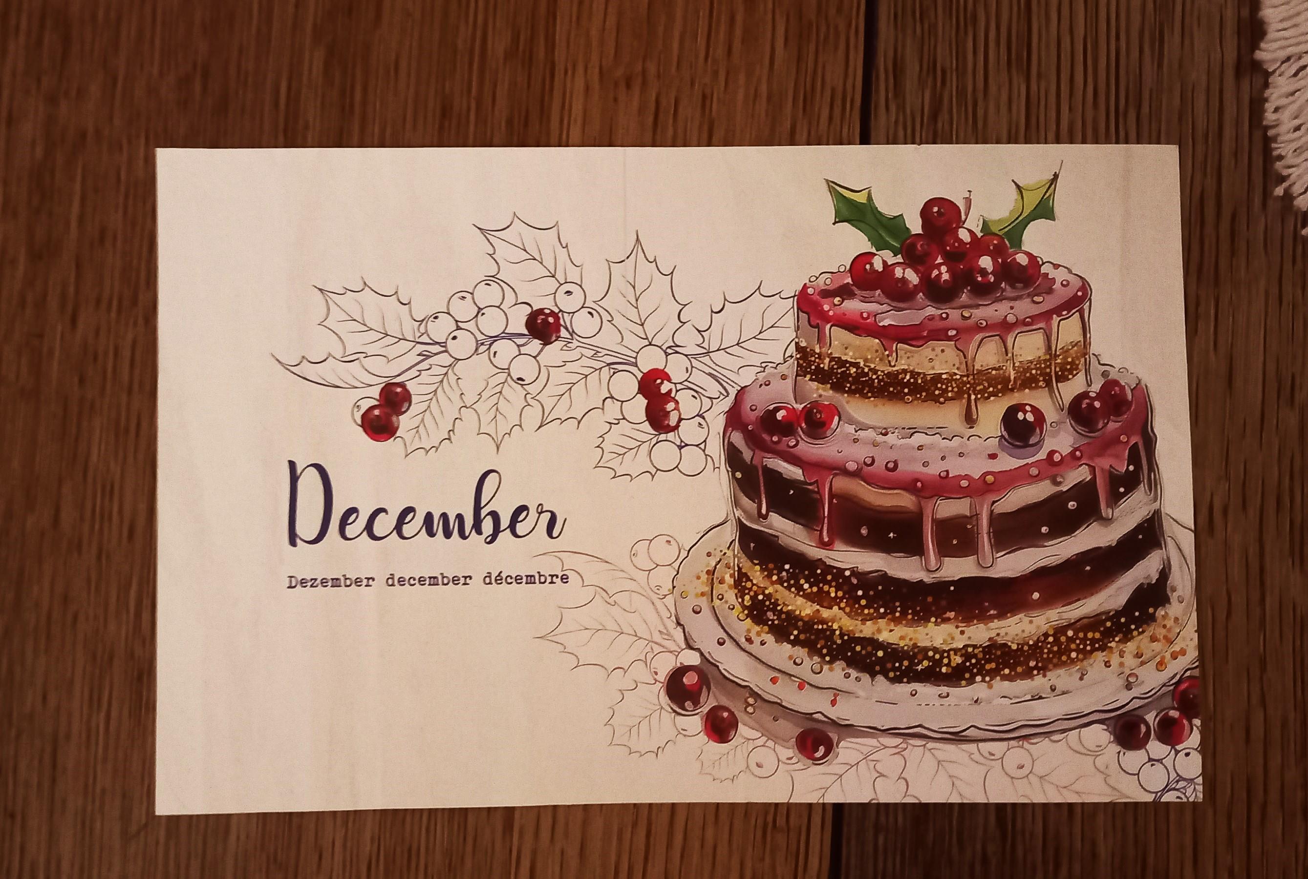 troc de troc carte "november" et "december". image 1