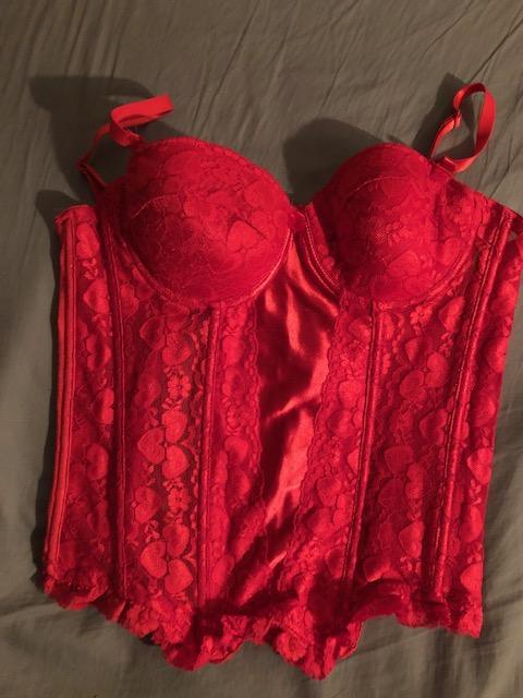 troc de troc bustier rouge taille s image 0