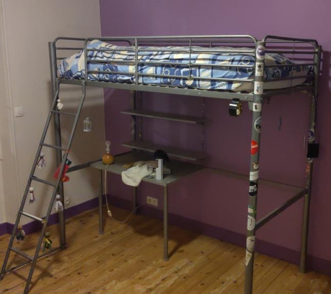 troc de troc lit mezzanine avec bureau image 0
