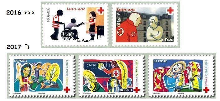 troc de troc [recherche] timbres fr croix rouge 2016 et 2017 image 0