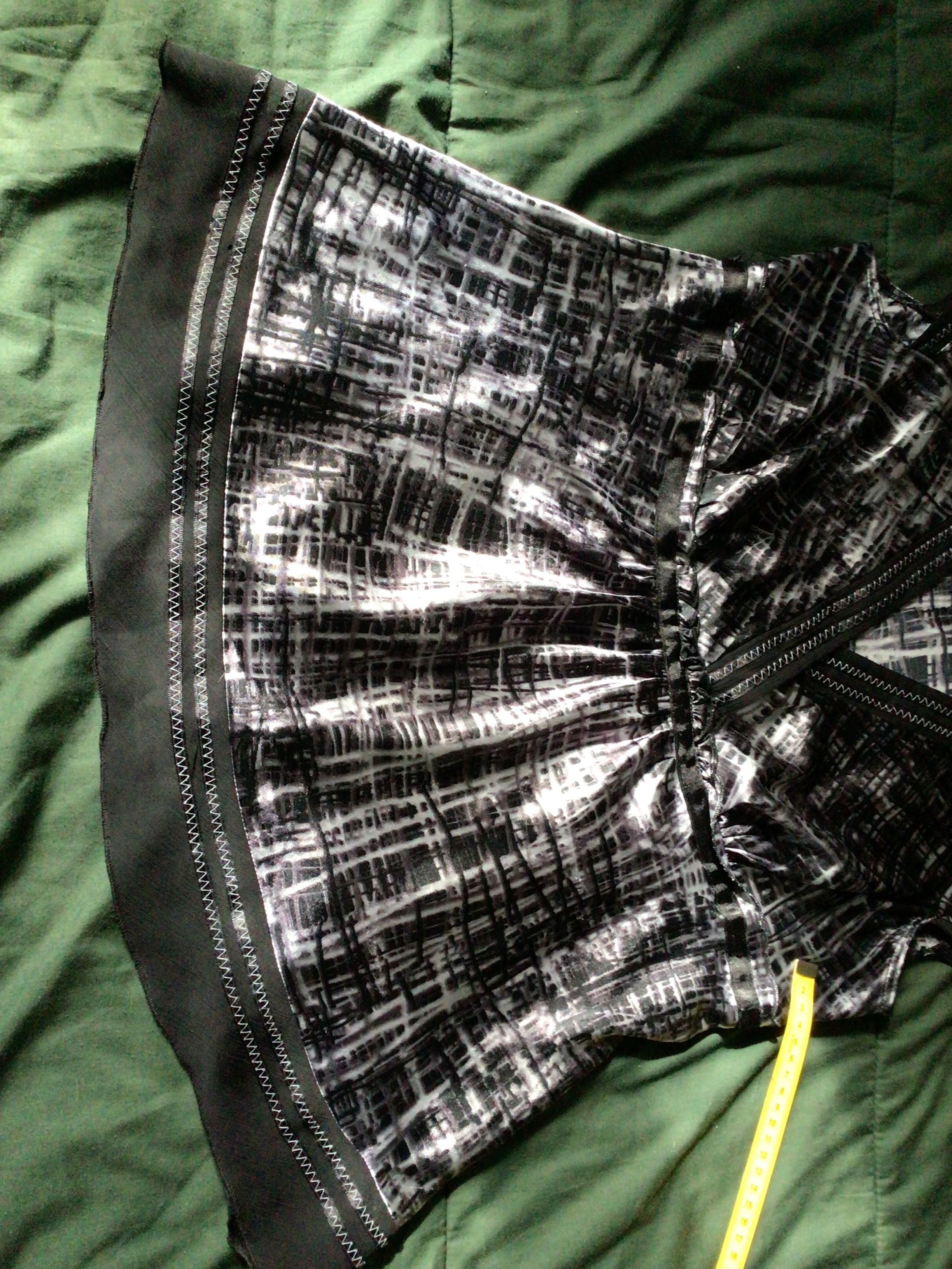 troc de troc haut noir blanc gris image 2