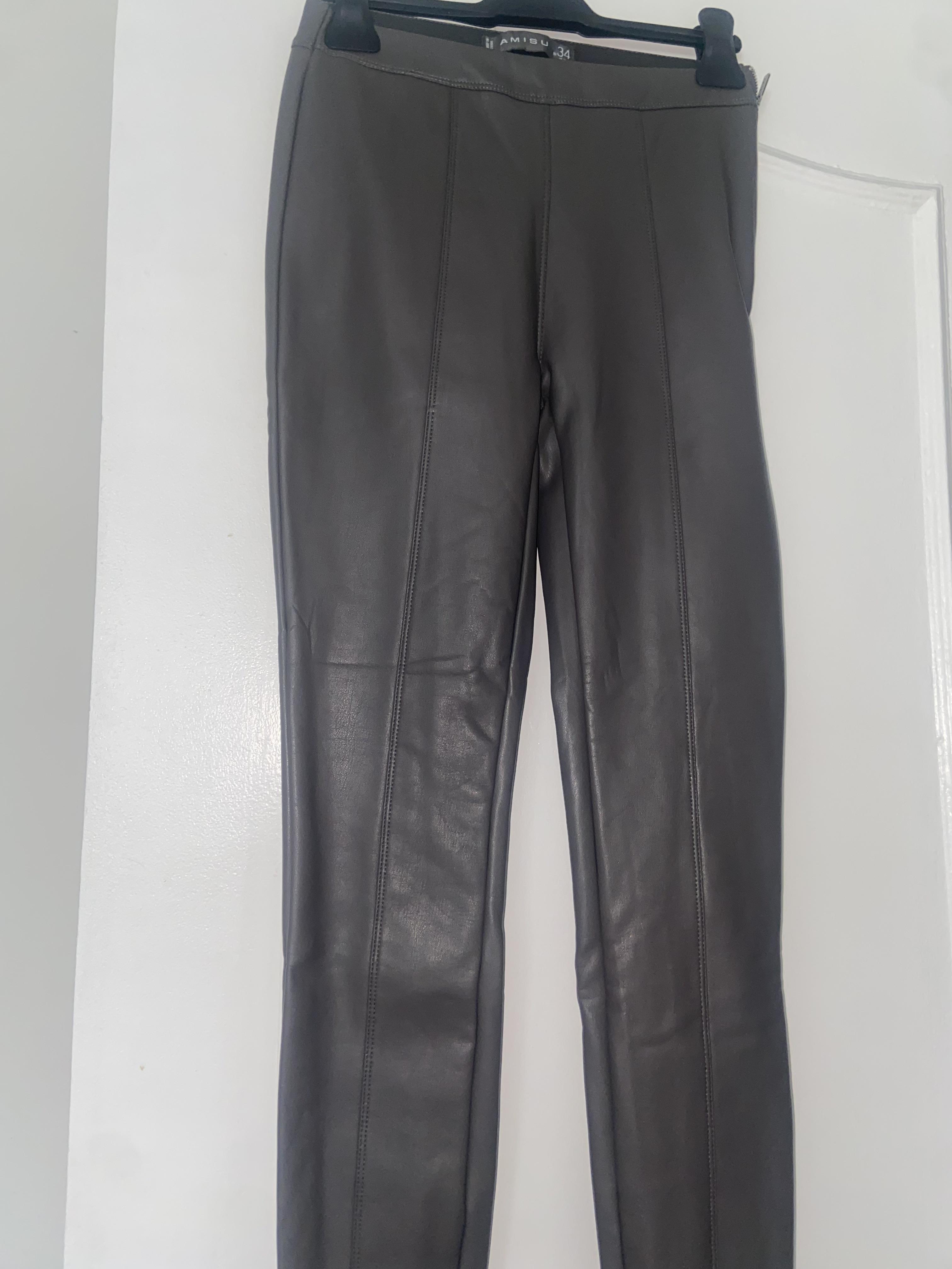 troc de troc pantalon new yorker simili taille 34 image 0