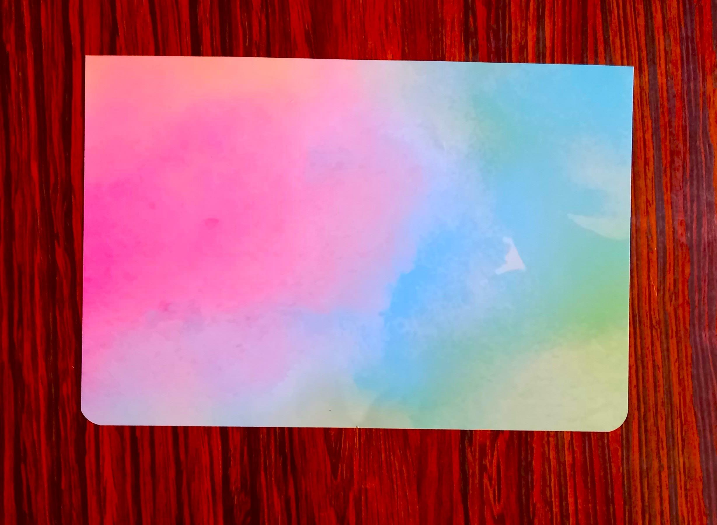 troc de troc carte tie & dye. image 0