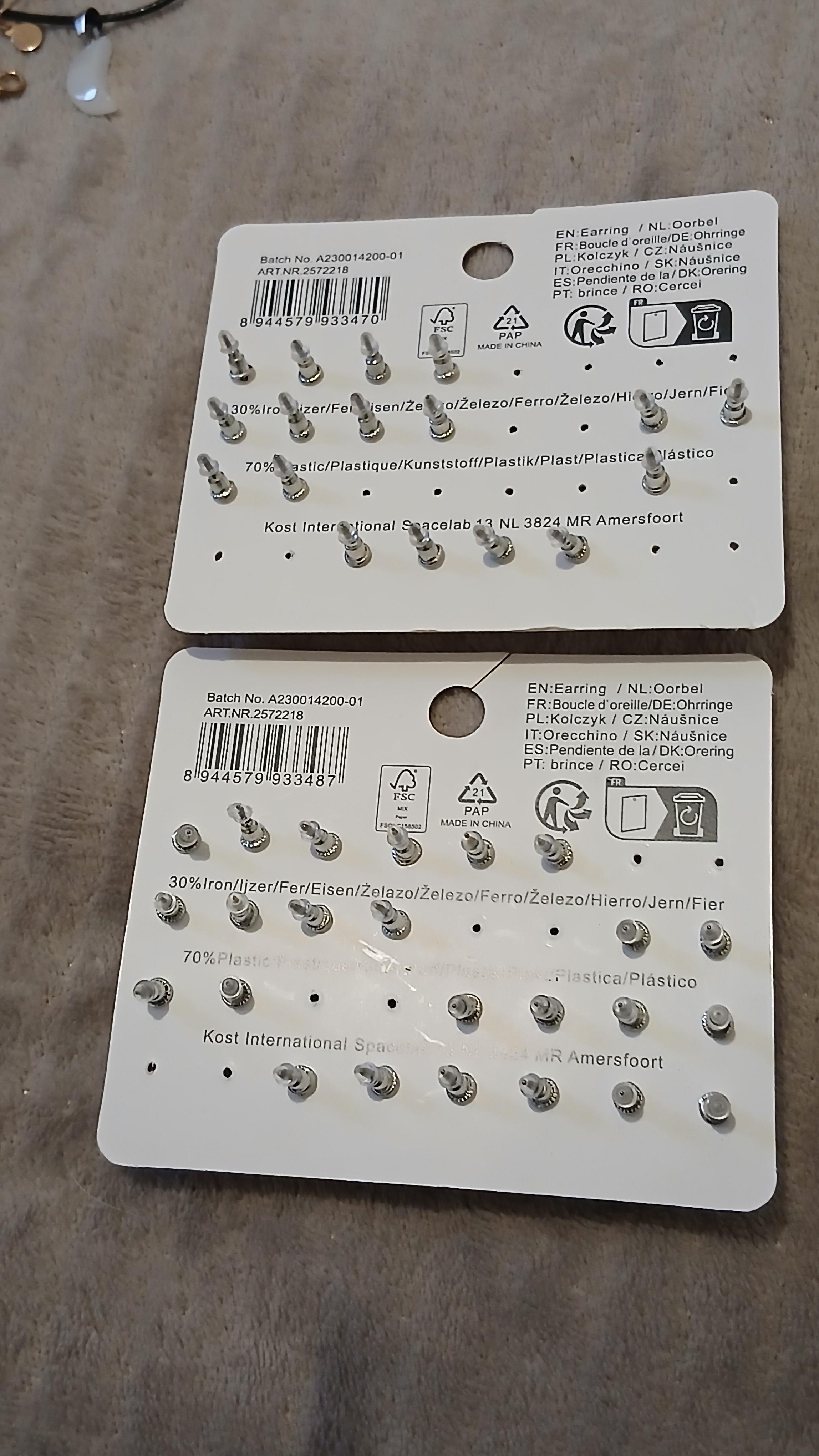 troc de troc reserver bulle. lots de boucles d oreilles image 1