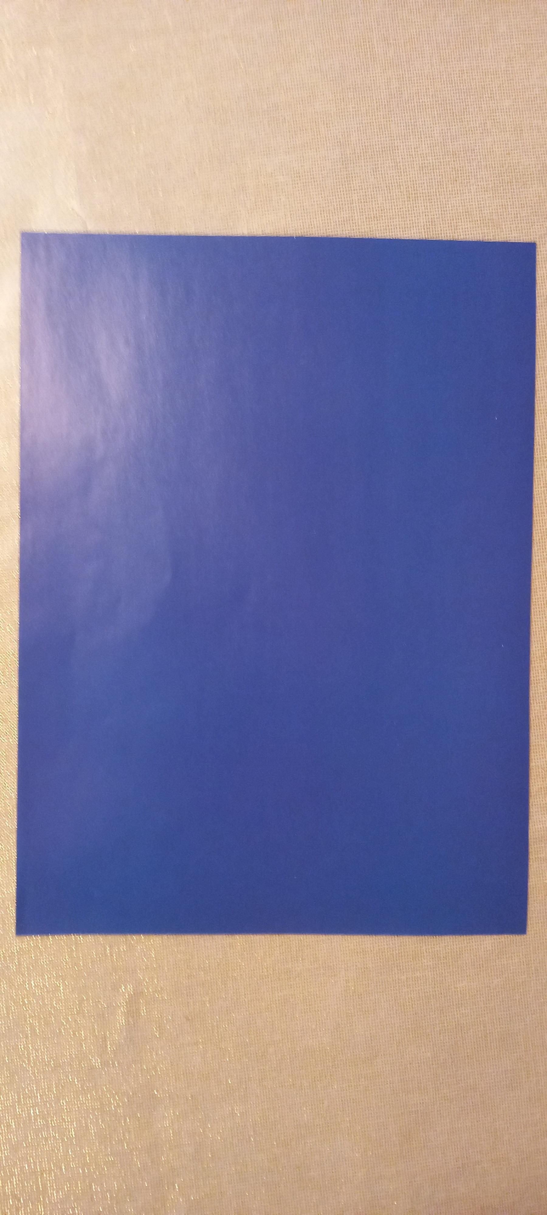 troc de troc papier créatif bleu. image 0