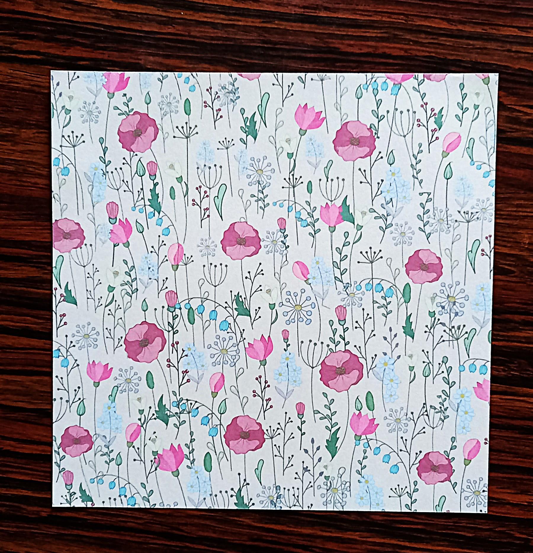 troc de troc carte "jolies fleurs". image 0